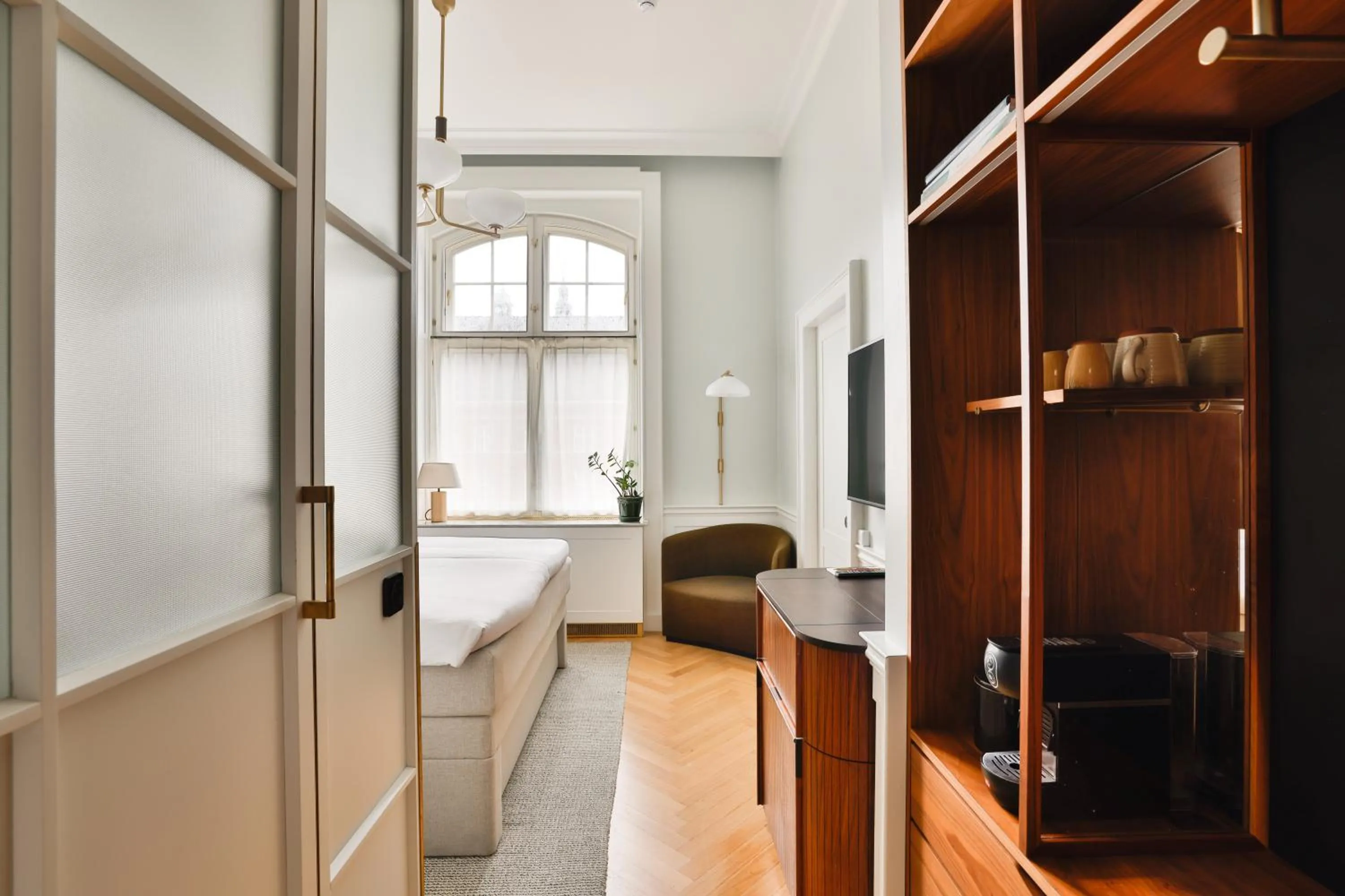 Bedroom, Bed in Villa Copenhagen