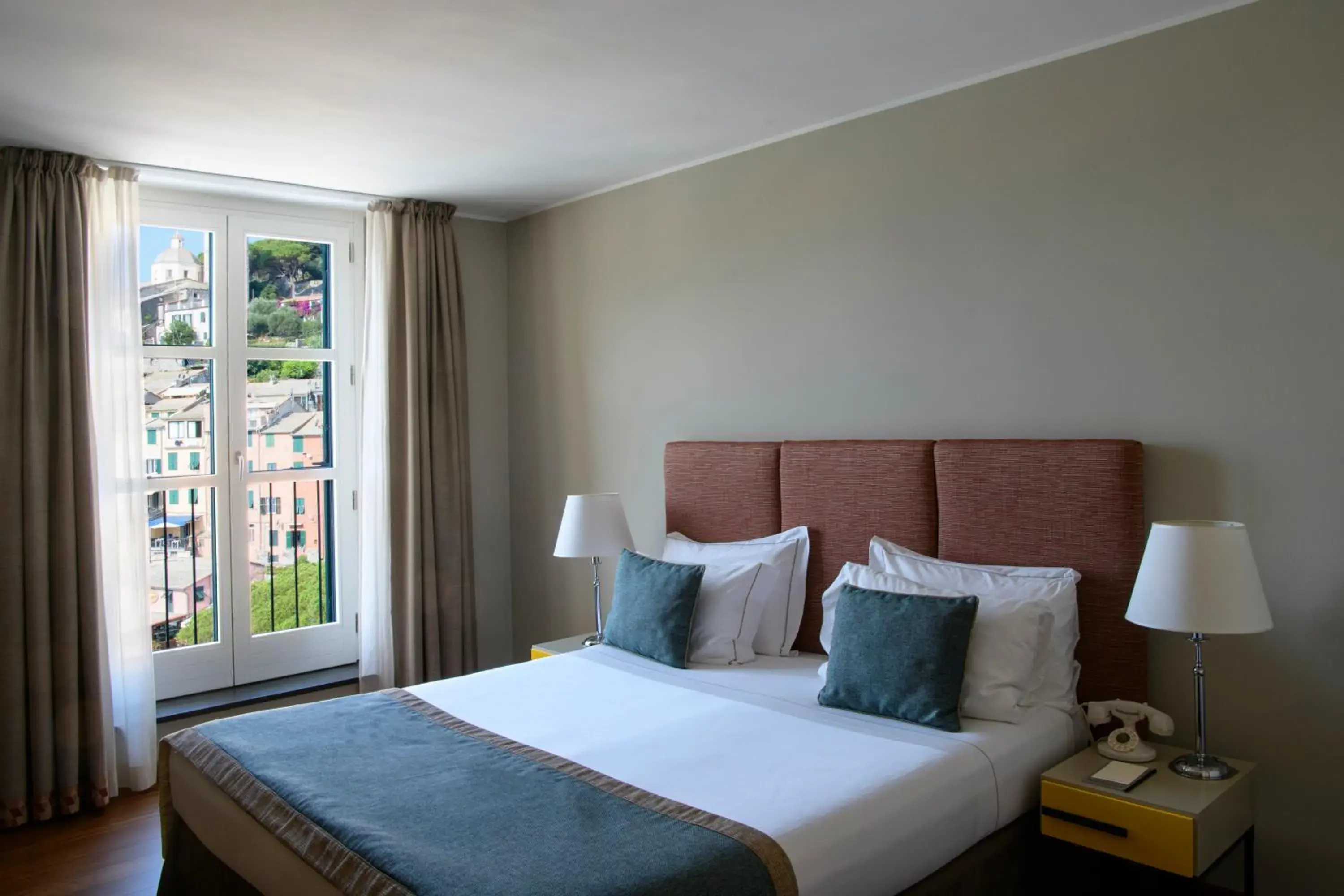 Bedroom, Bed in Grand Hotel Portovenere Bedroom, Bed in Grand Hotel Portovenere