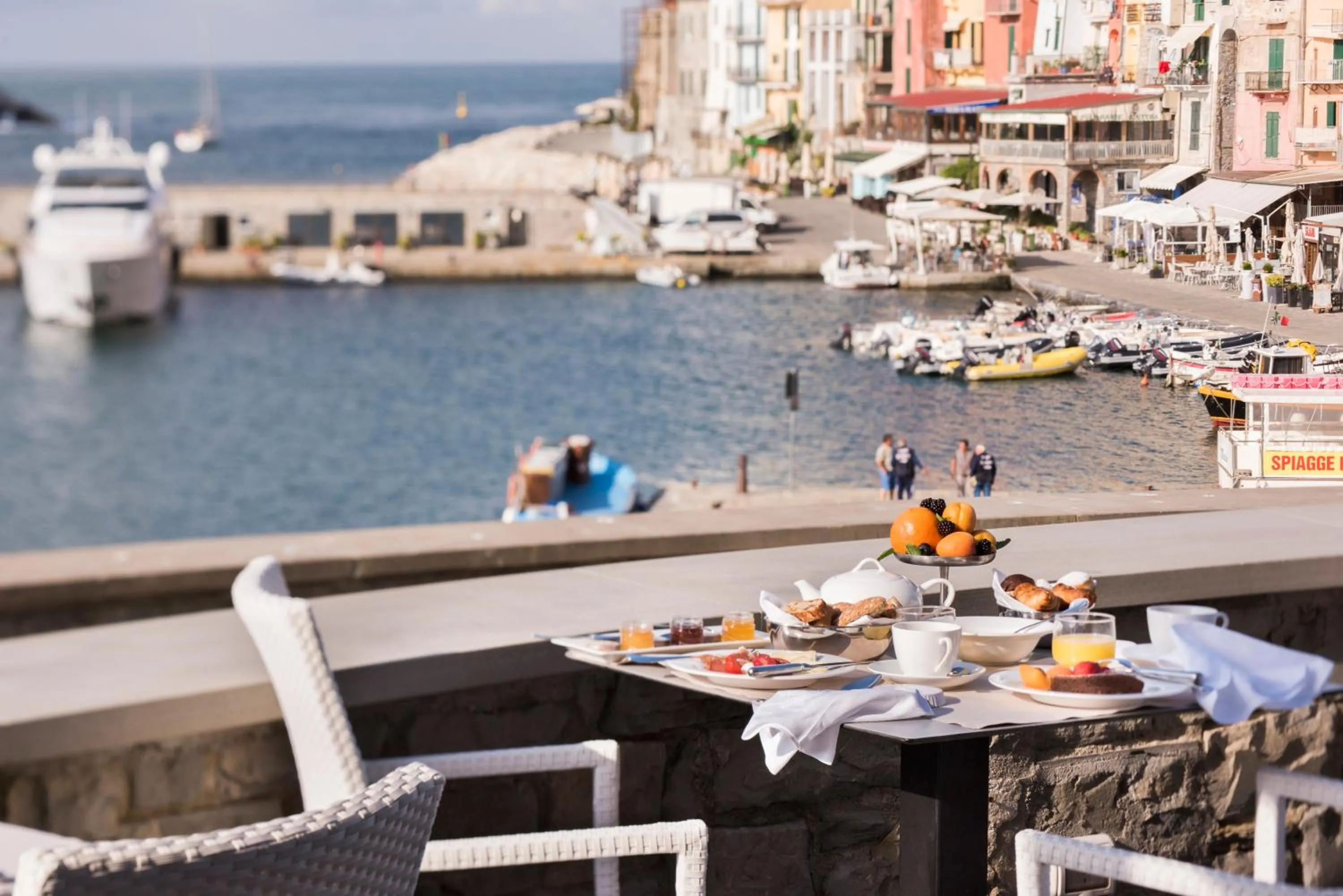 Food close-up in Grand Hotel Portovenere