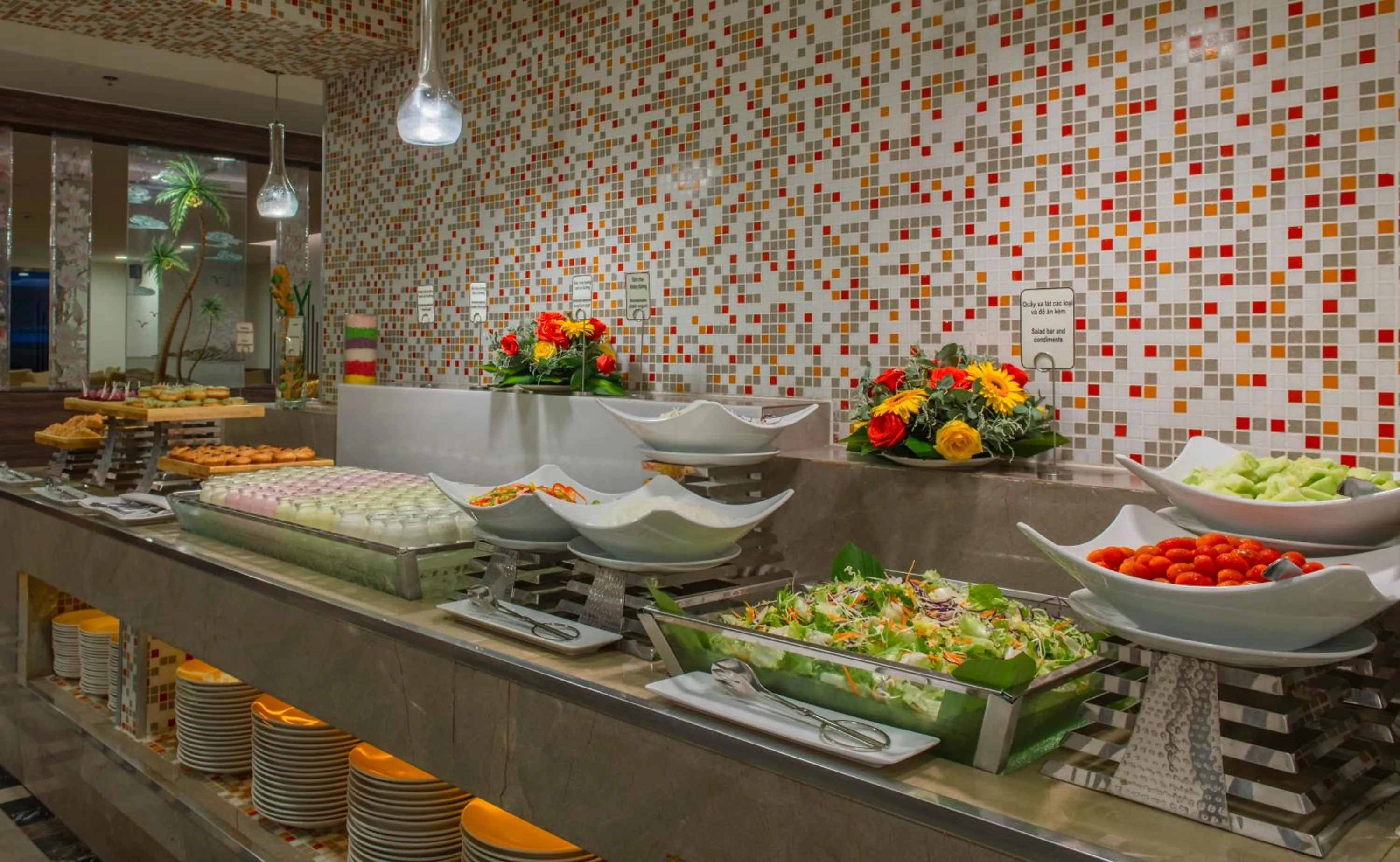 Buffet breakfast in Havana Nha Trang Hotel