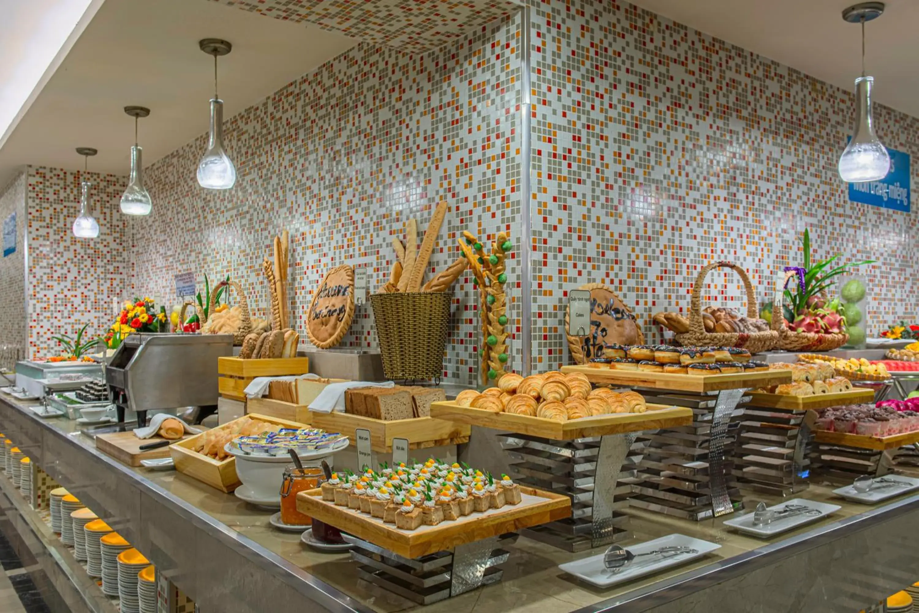 Buffet breakfast in Havana Nha Trang Hotel Buffet breakfast in Havana Nha Trang Hotel
