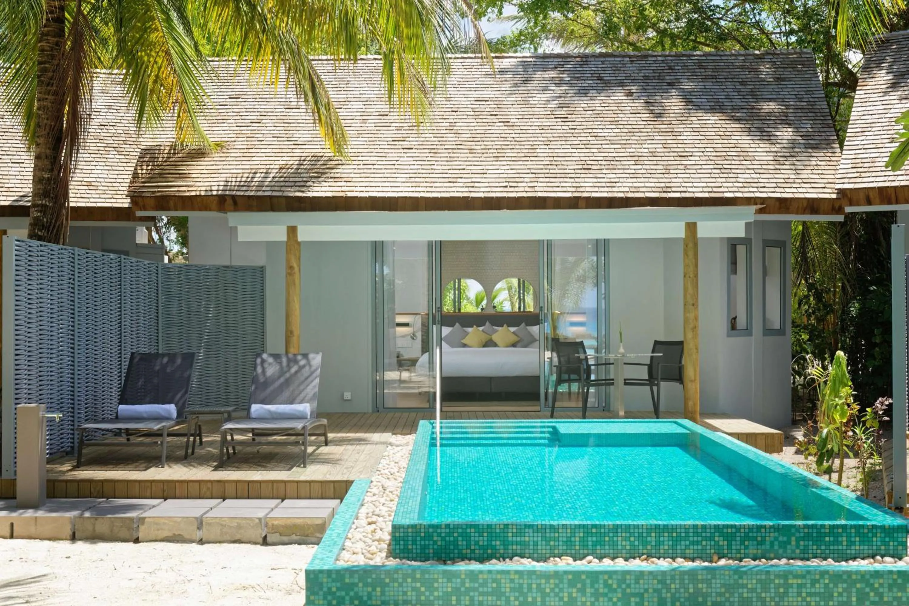 1 Bedroom Beach Villa with Private Pool in OUTRIGGER Maldives Maafushivaru Resort
