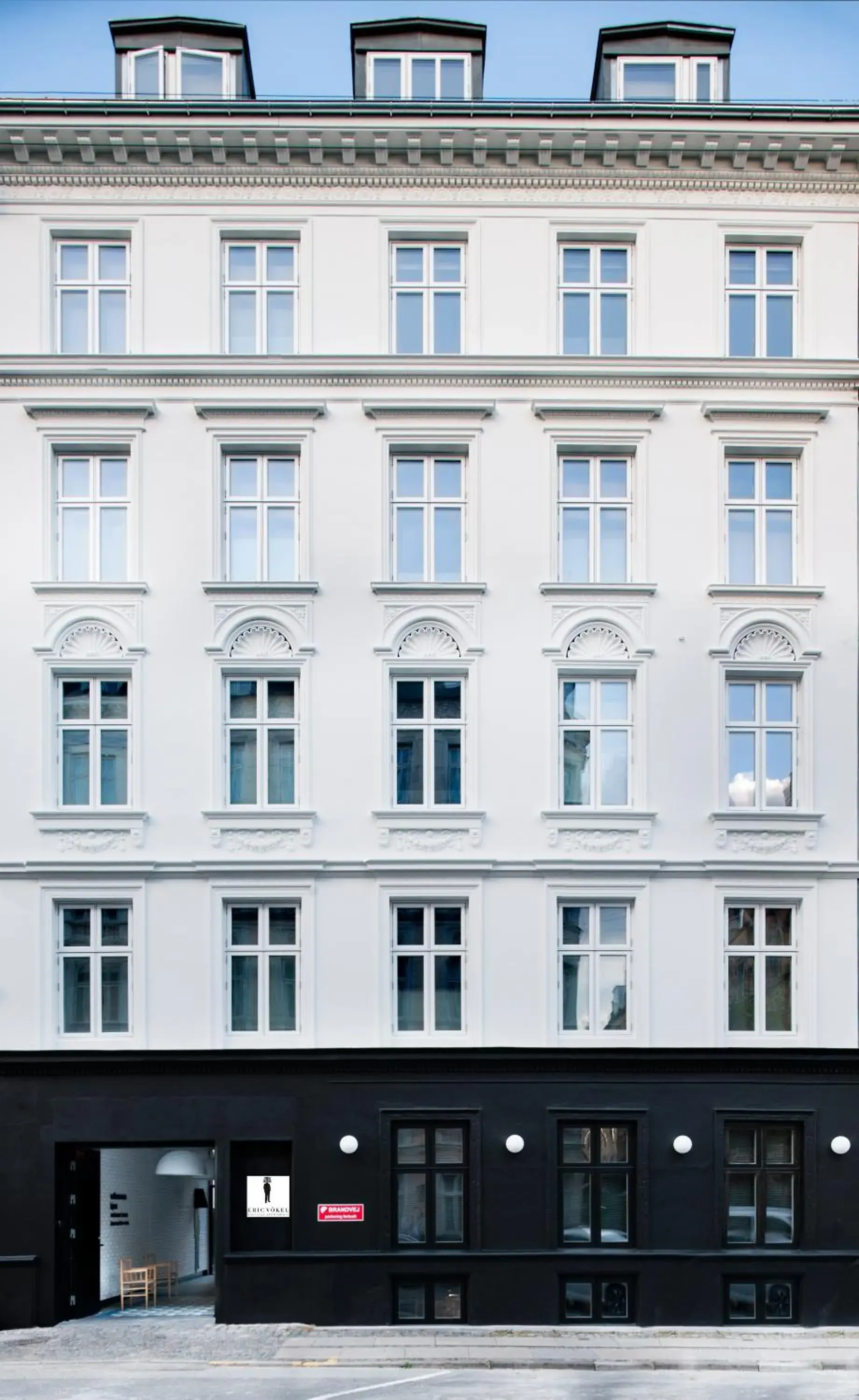 Property building in Eric Vökel Boutique Apartments - Copenhagen Suites Property building in Eric Vökel Boutique Apartments - Copenhagen Suites