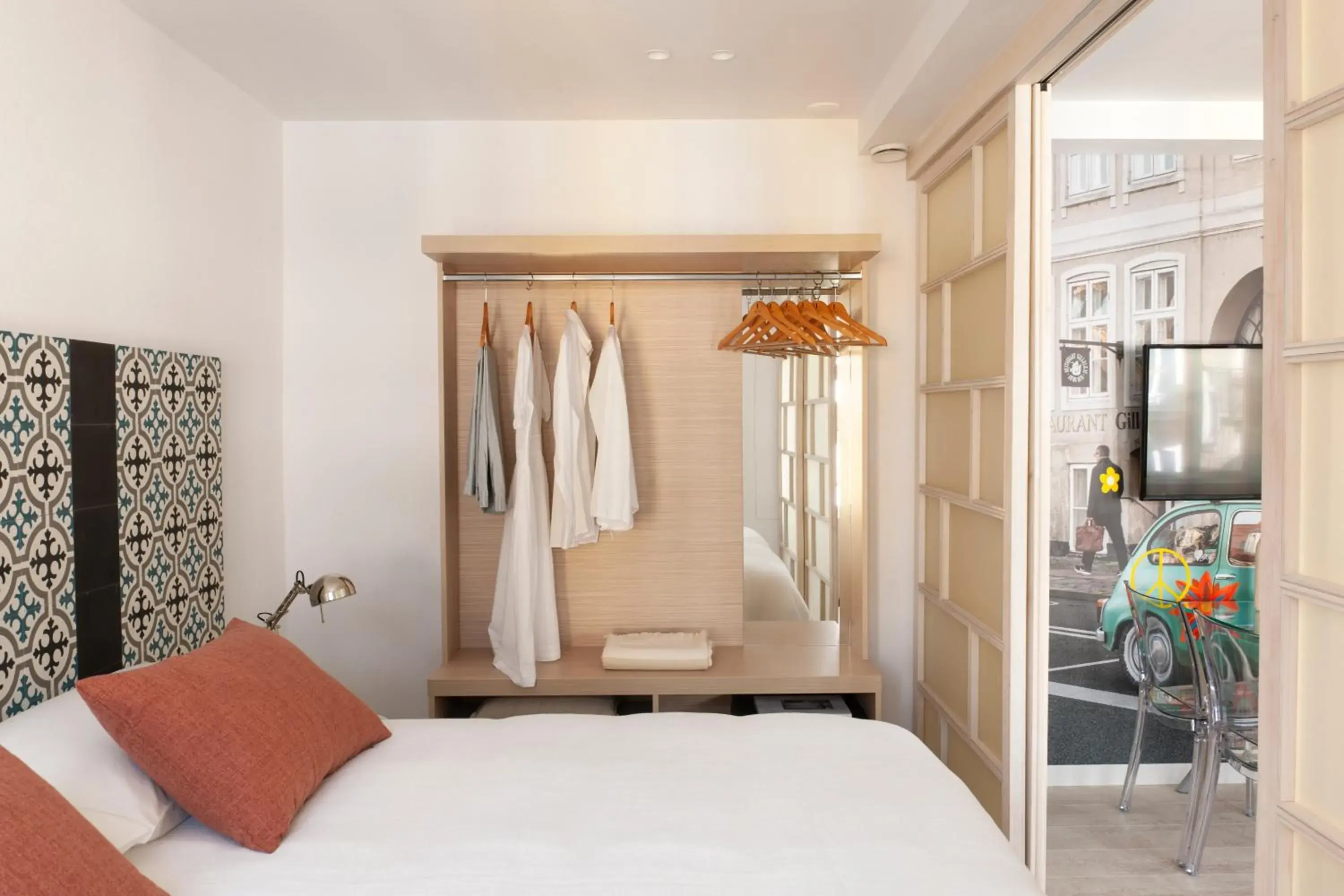 Bed in Eric Vökel Boutique Apartments - Copenhagen Suites Bed in Eric Vökel Boutique Apartments - Copenhagen Suites