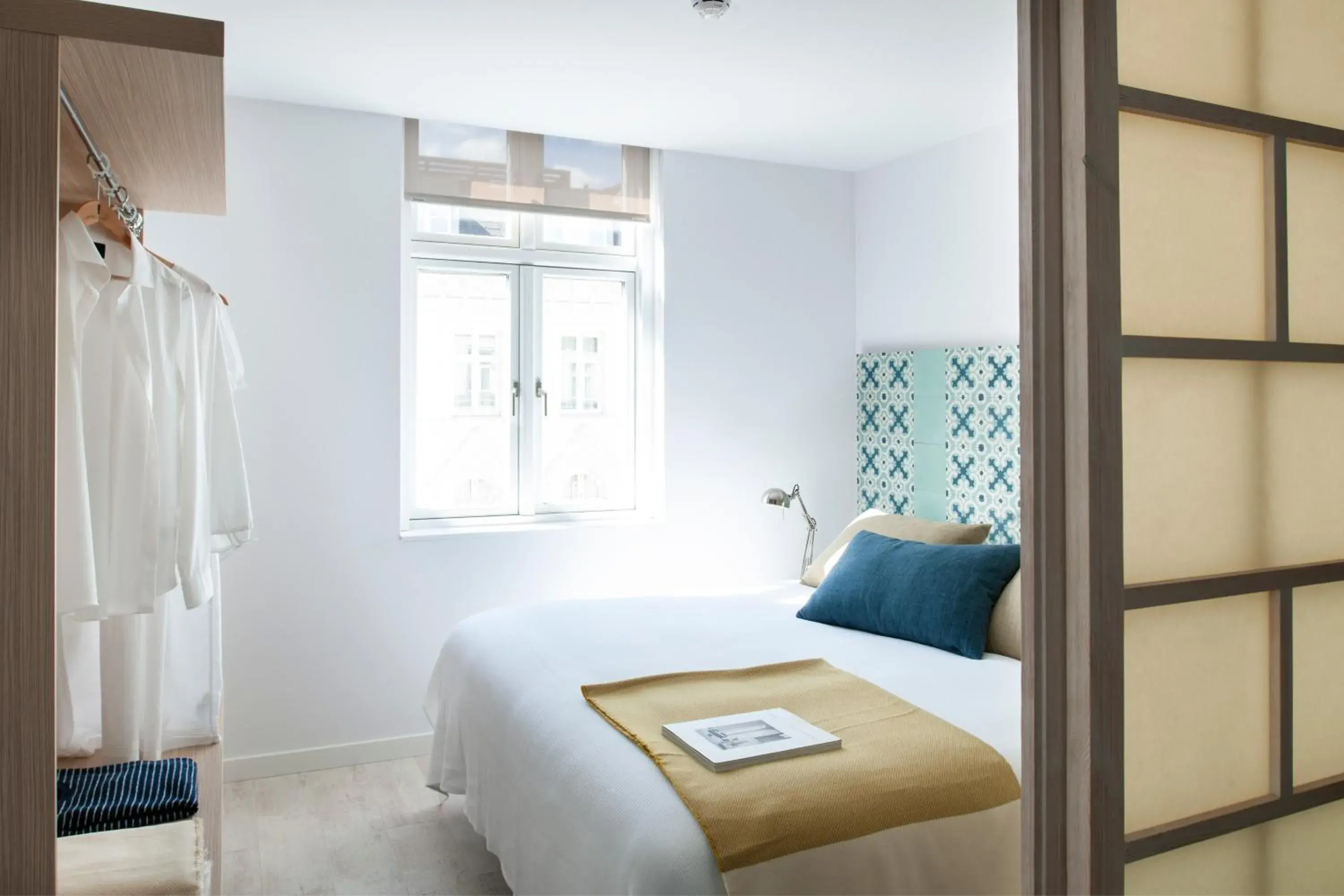 Bed in Eric Vökel Boutique Apartments - Copenhagen Suites Bed in Eric Vökel Boutique Apartments - Copenhagen Suites