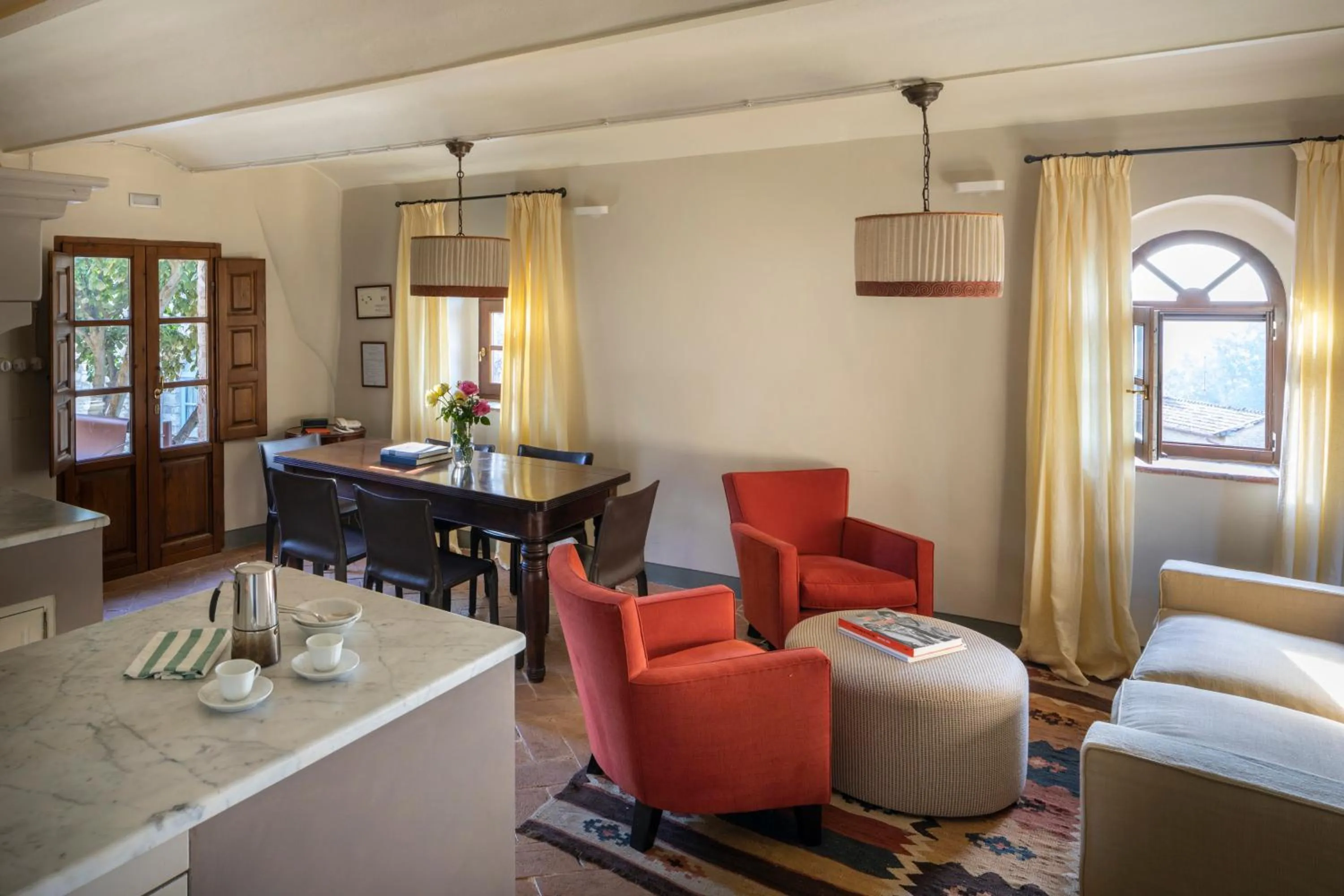 Three-Bedroom Apartment in Borgo Pignano Volterra Tuscany