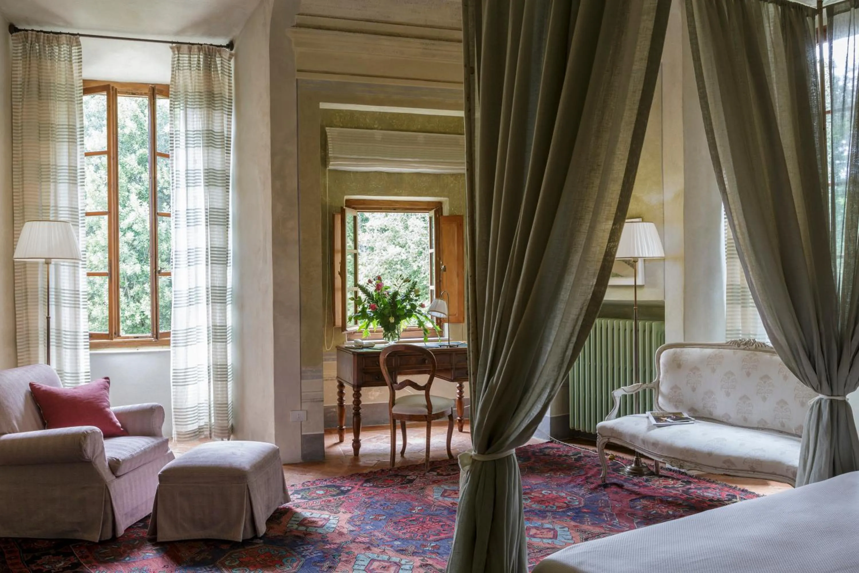 Suite with Garden View in Borgo Pignano Volterra Tuscany