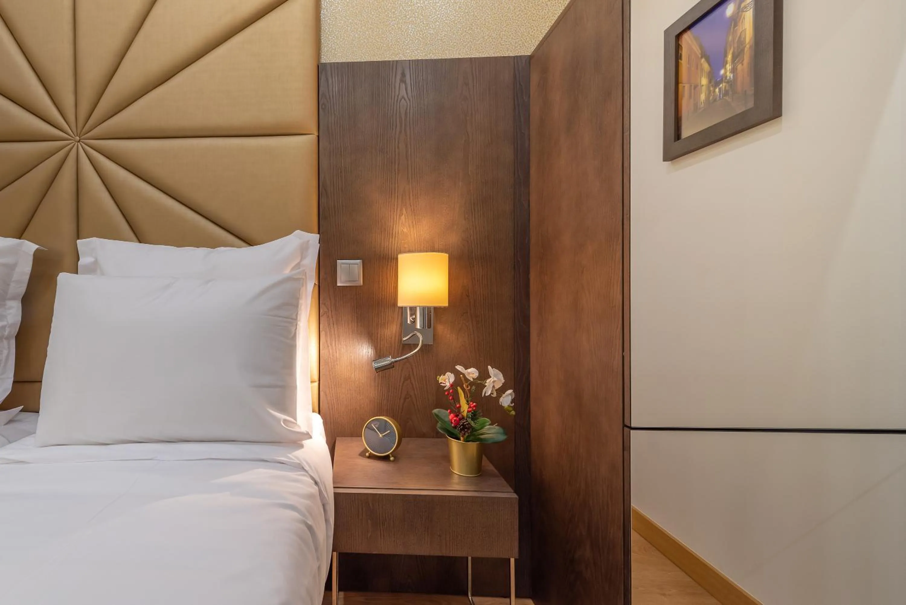Bed in Seven Dreams Suites