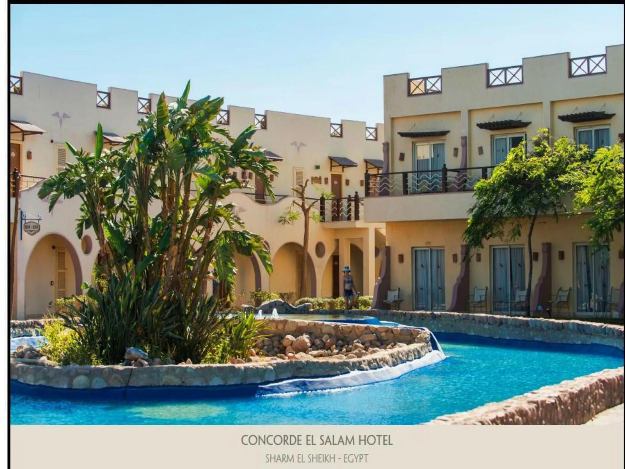 Swimming pool in Concorde El Salam Sharm El Sheikh Sport Hotel