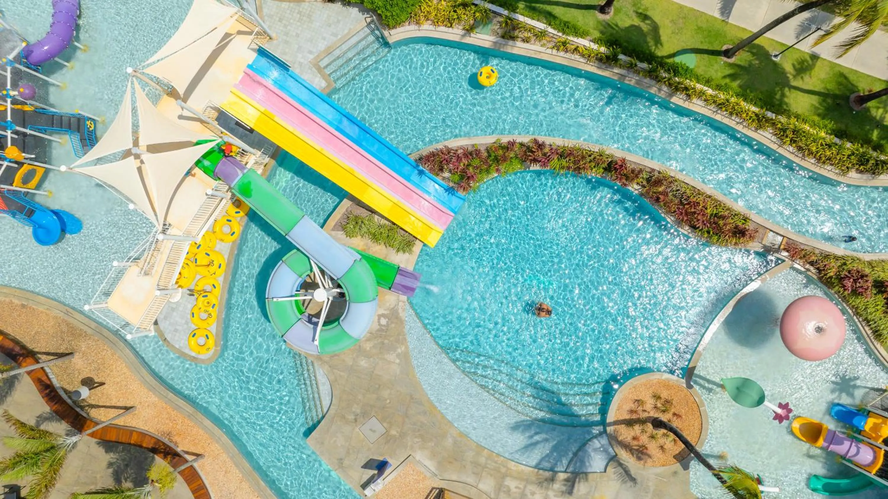 Aqua park in EXCLUSIVE GAV Resorts