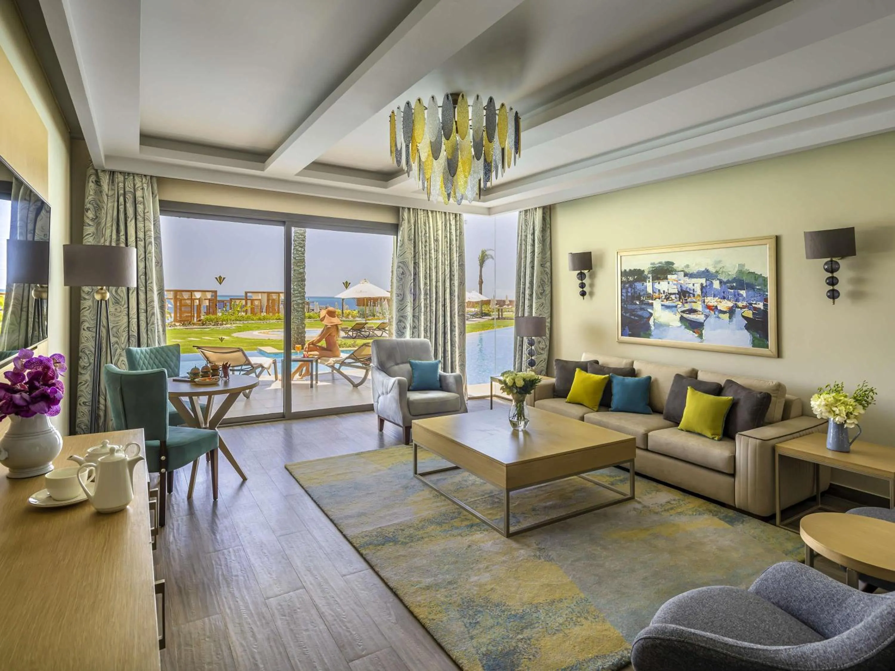 Lagoon Swim-up Suite in Rixos Premium Magawish Suites and Villas