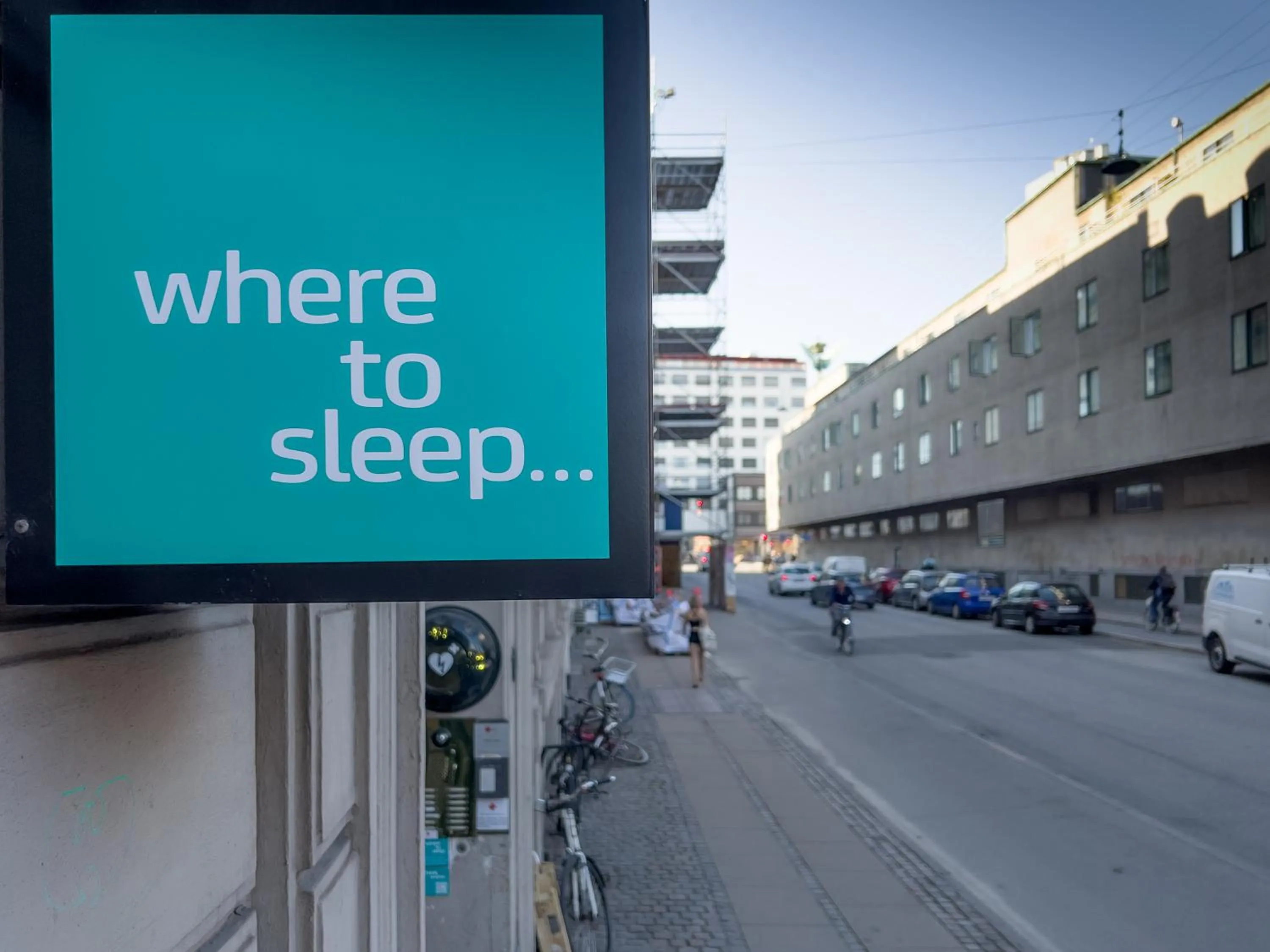 Property building in where to sleep