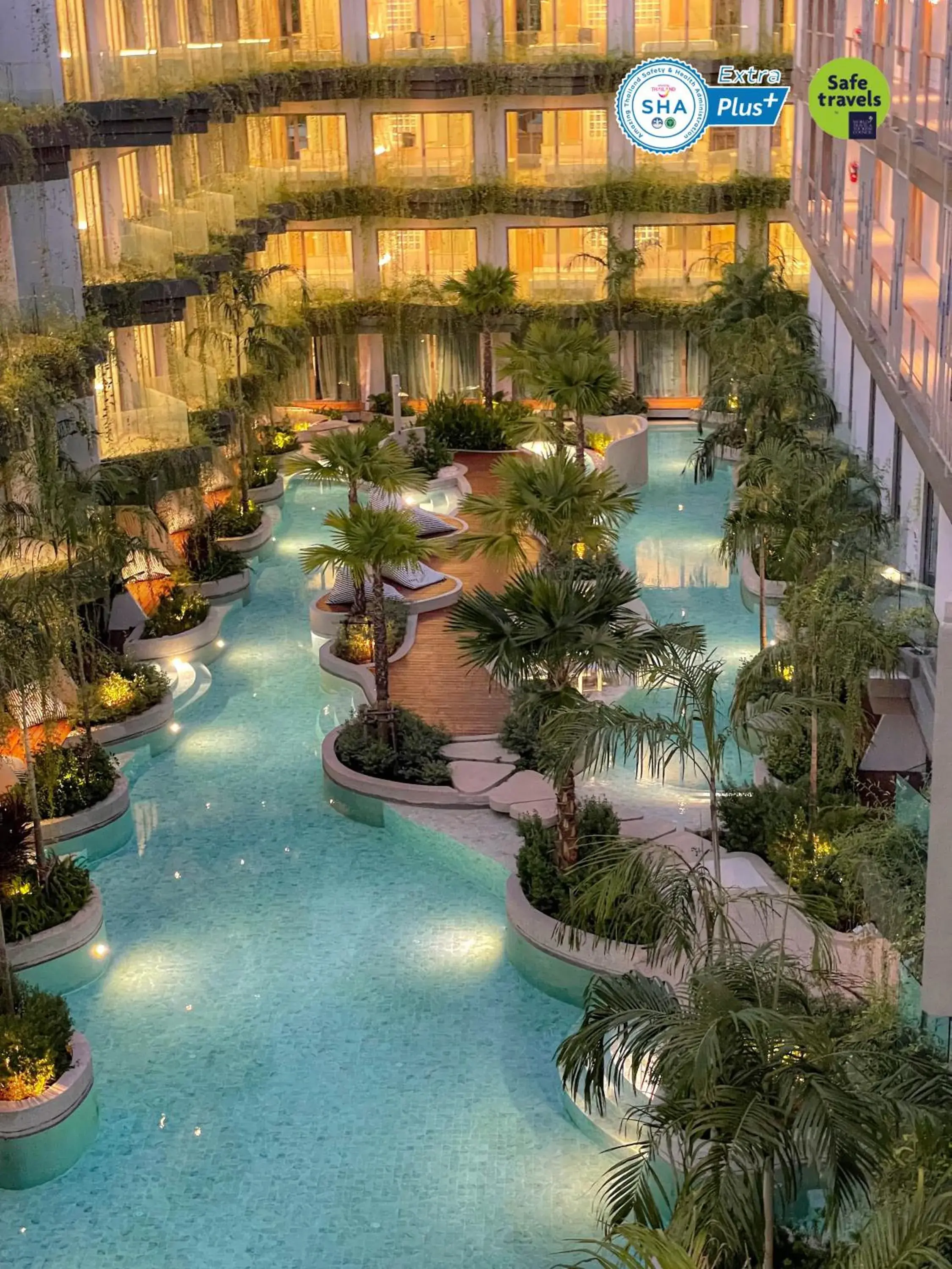 Property building in Panwaburi Beachfront Resort - SHA Extra Plus Property building in Panwaburi Beachfront Resort - SHA Extra Plus