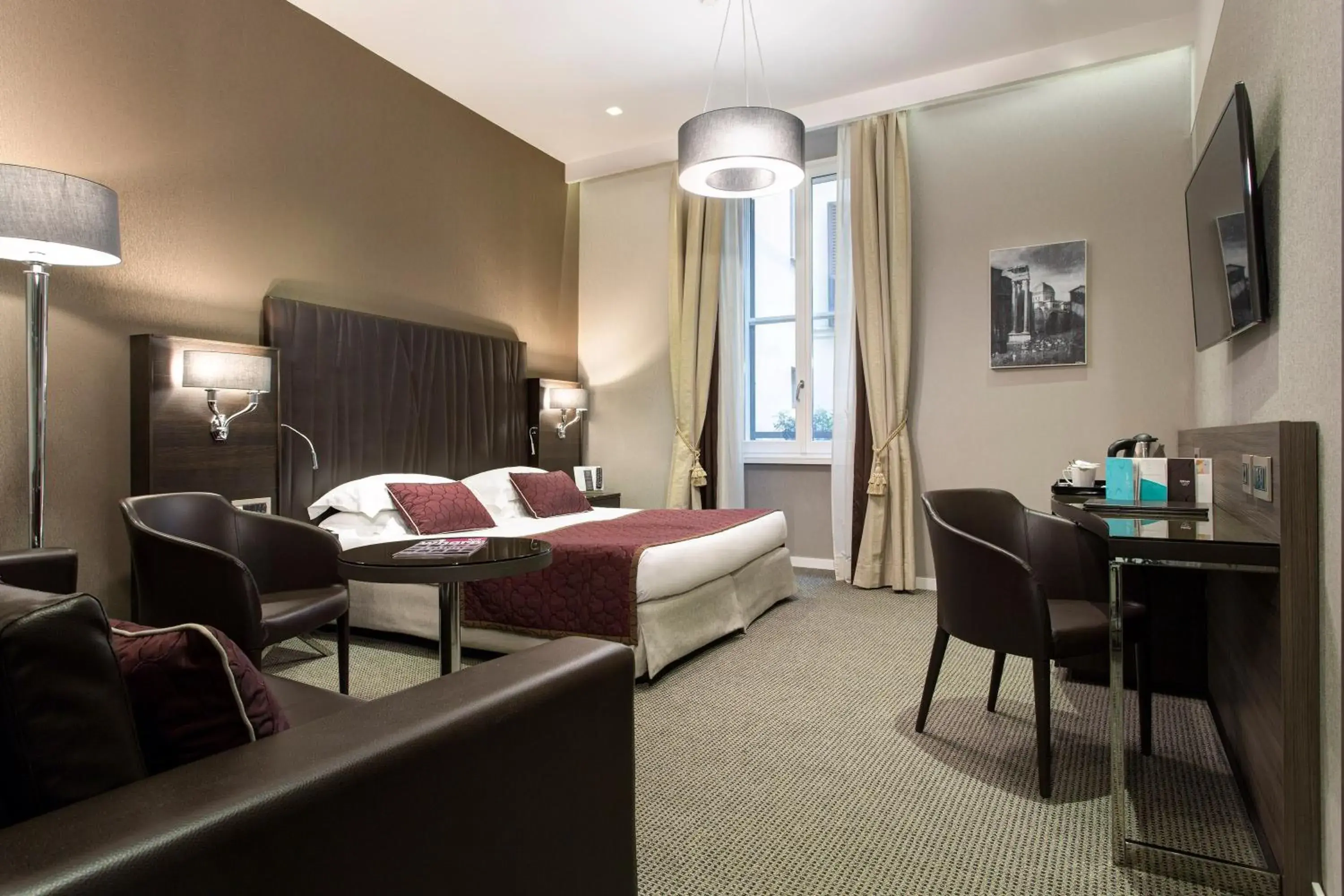 Bedroom, Bed in Hotel Artemide Bedroom, Bed in Hotel Artemide