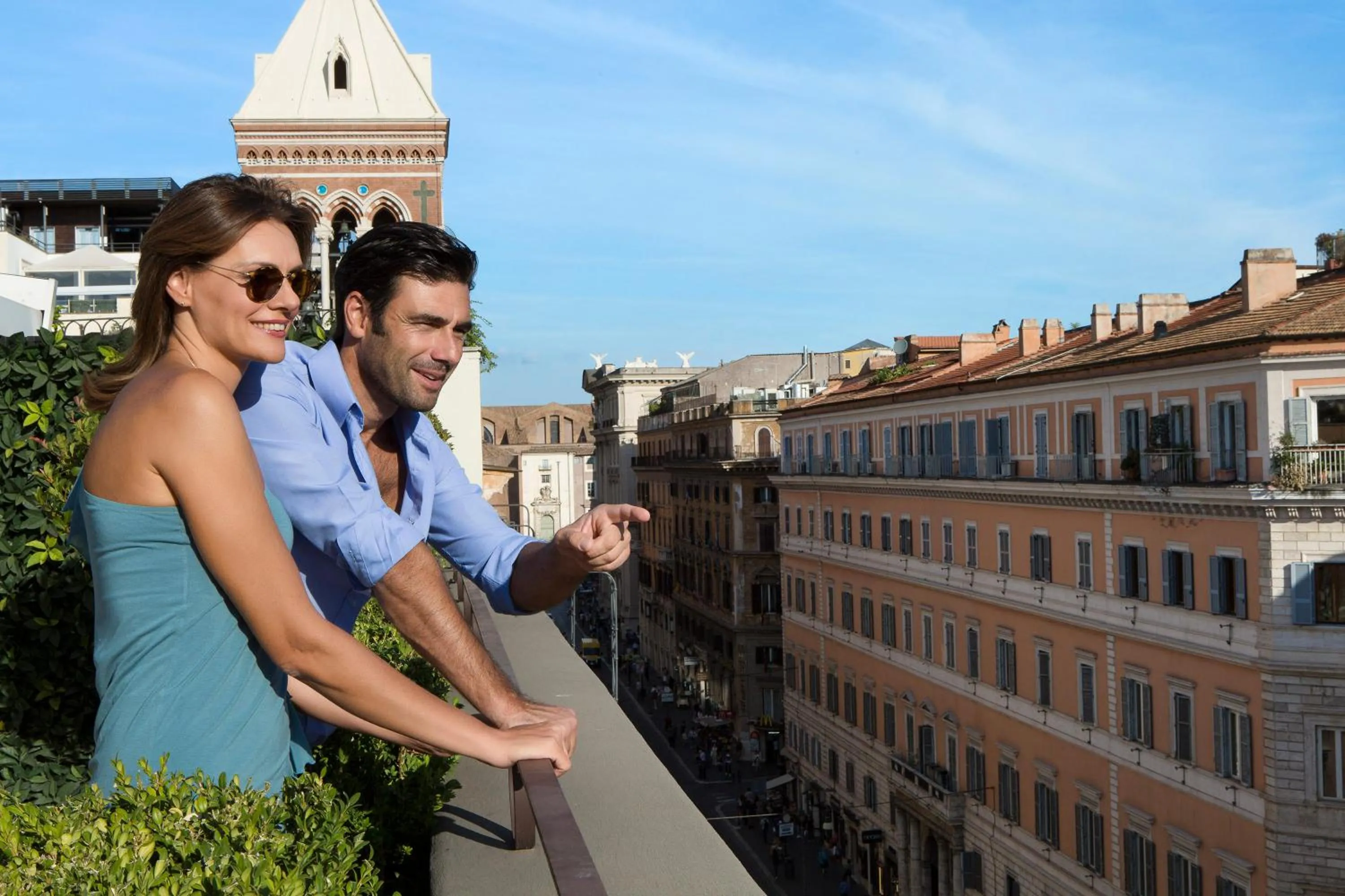 Balcony/Terrace in Hotel Artemide