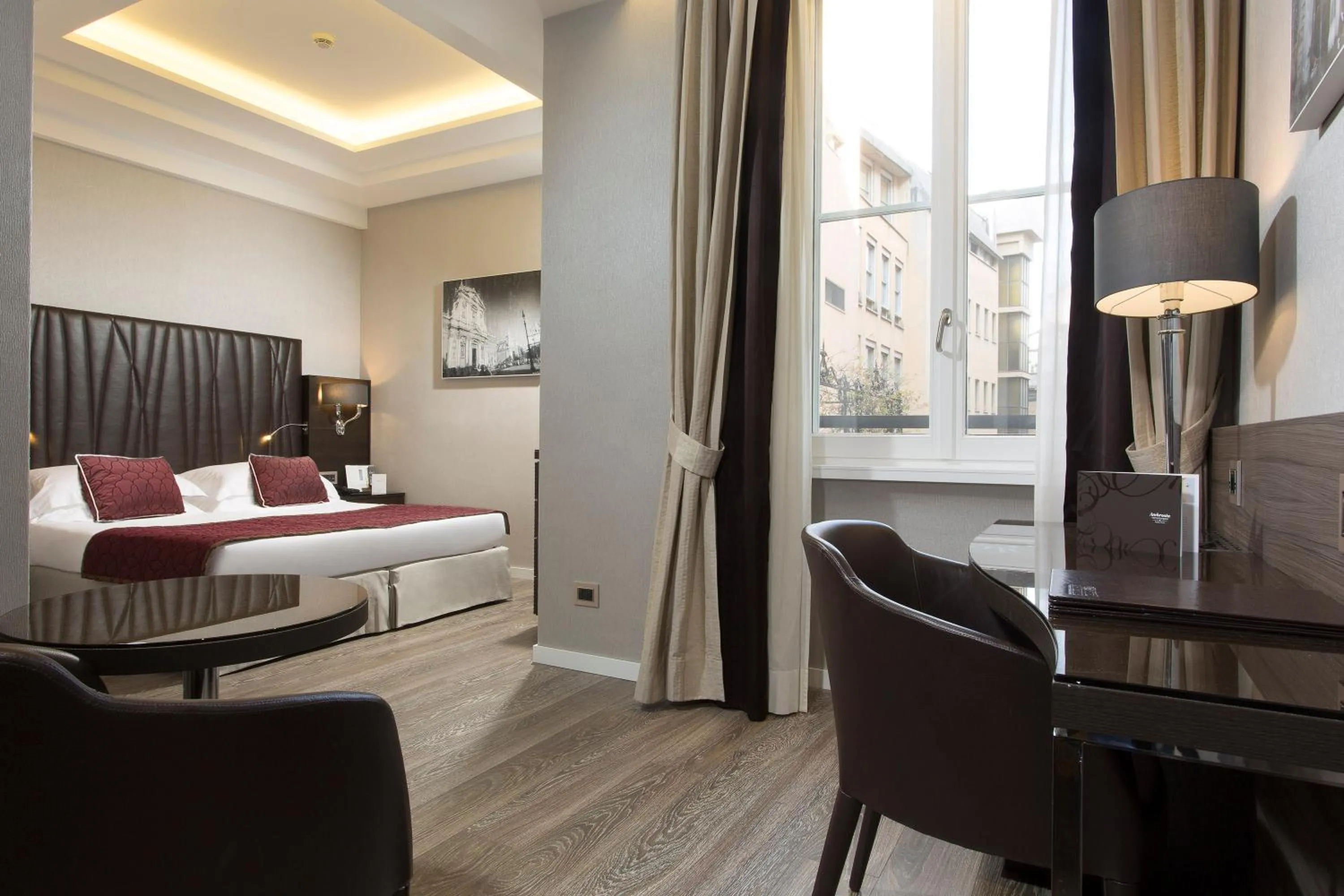 Bedroom, Bed in Hotel Artemide