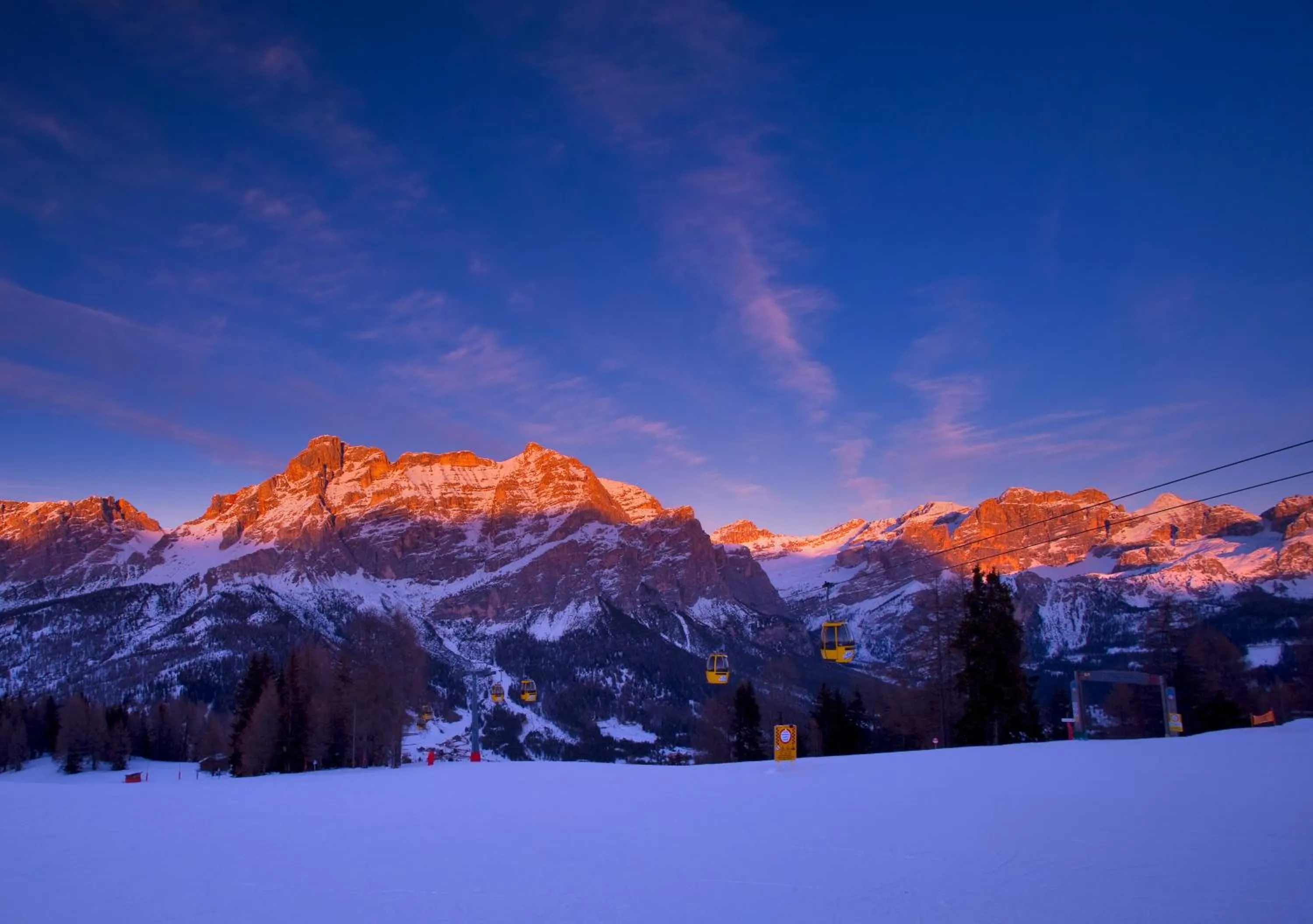 Bird's eye view in Hotel Miramonti Corvara