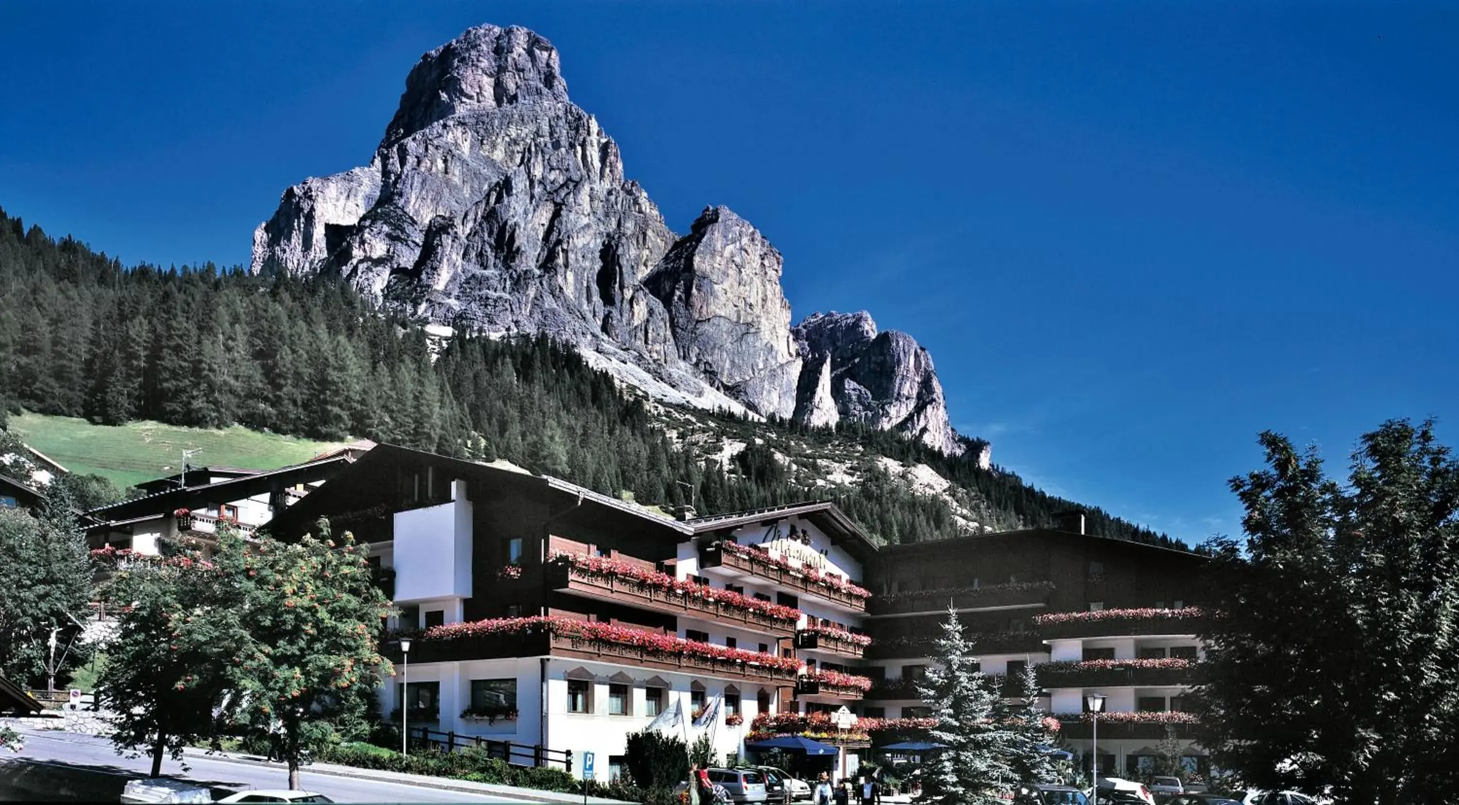 Facade/entrance in Hotel Miramonti Corvara Facade/entrance in Hotel Miramonti Corvara