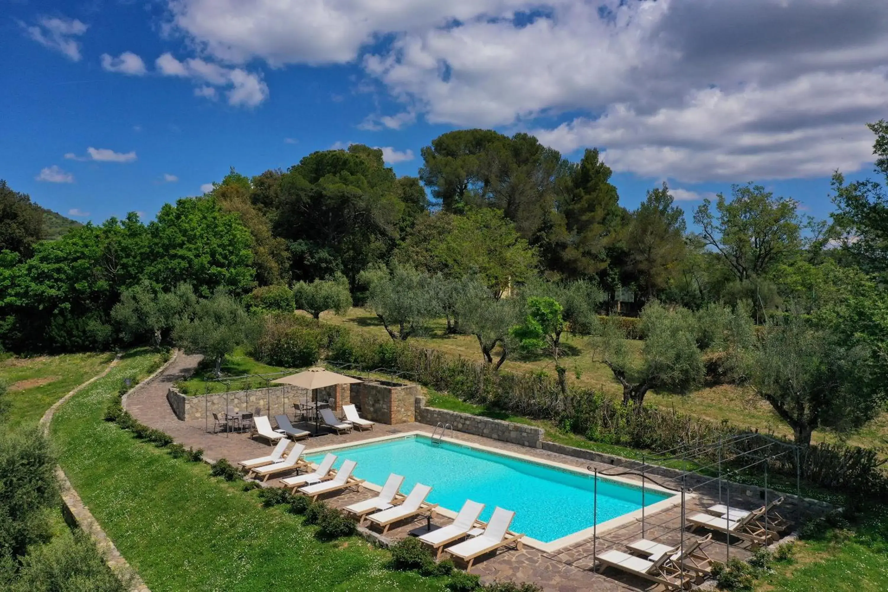 Swimming pool in Relais Villa Monte Solare Wellness & SPA Swimming pool in Relais Villa Monte Solare Wellness & SPA