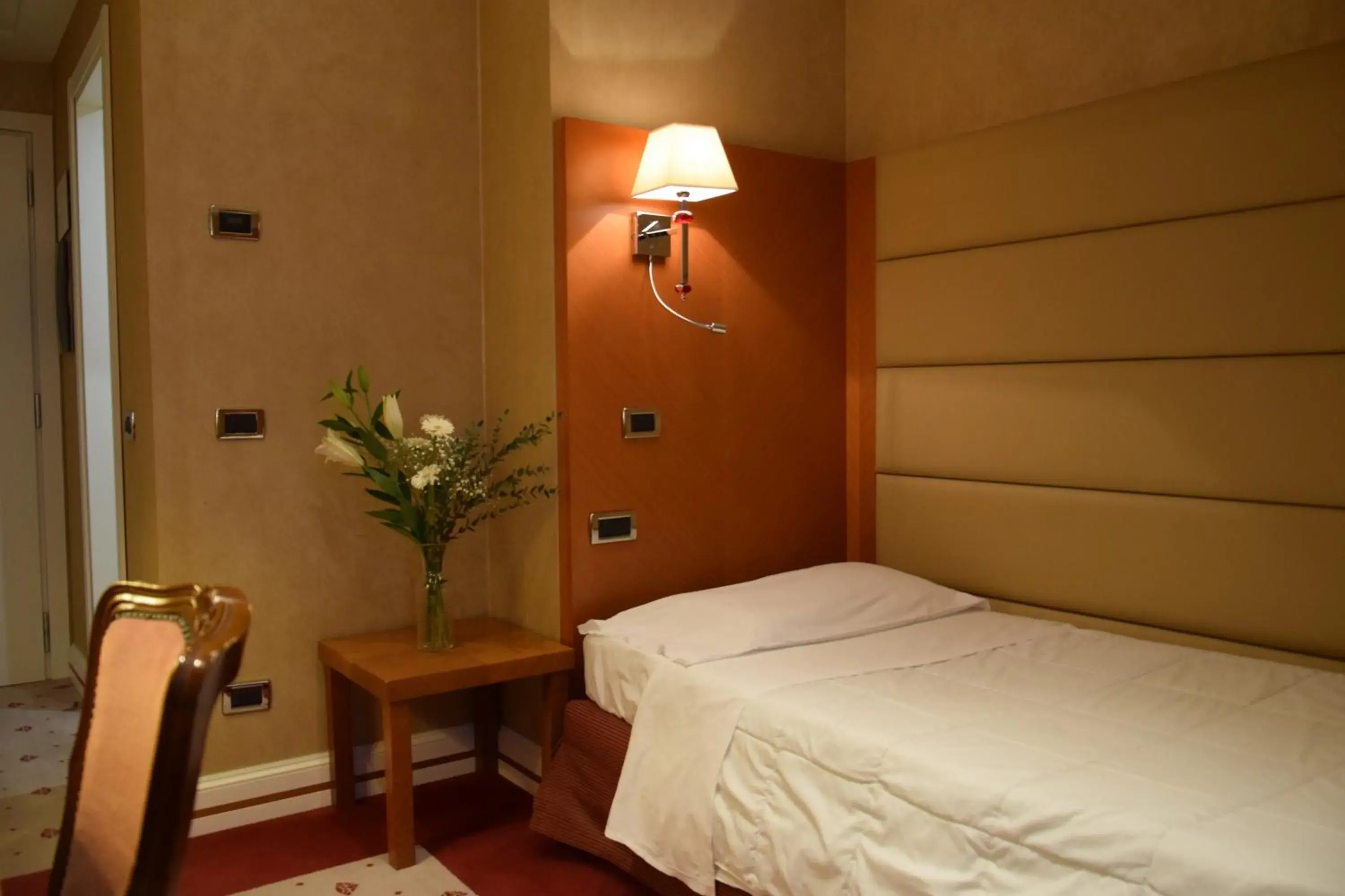 Bed in Hotel Perusia Bed in Hotel Perusia