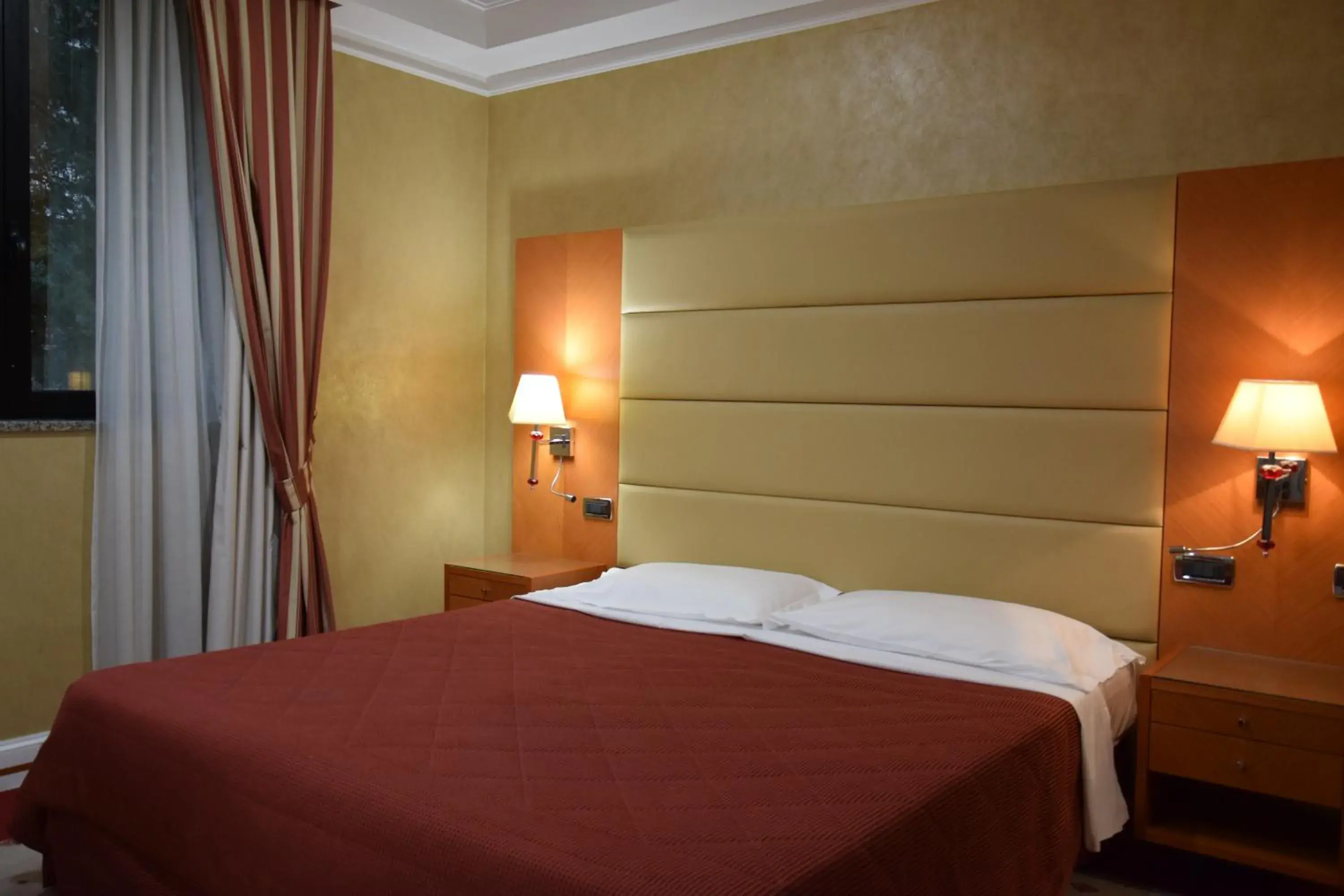 Bed in Hotel Perusia Bed in Hotel Perusia