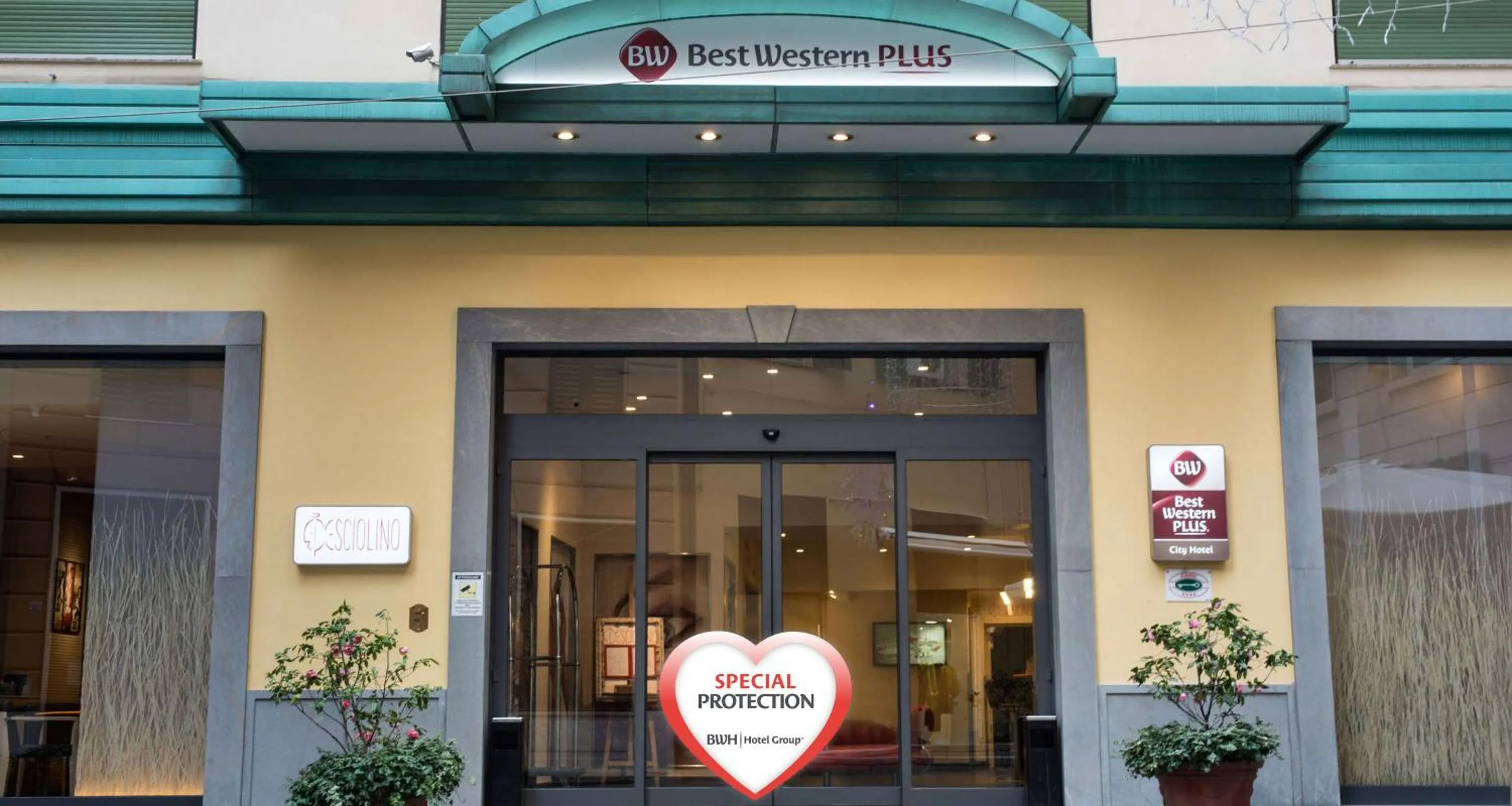 Facade/entrance in Best Western Plus City Hotel