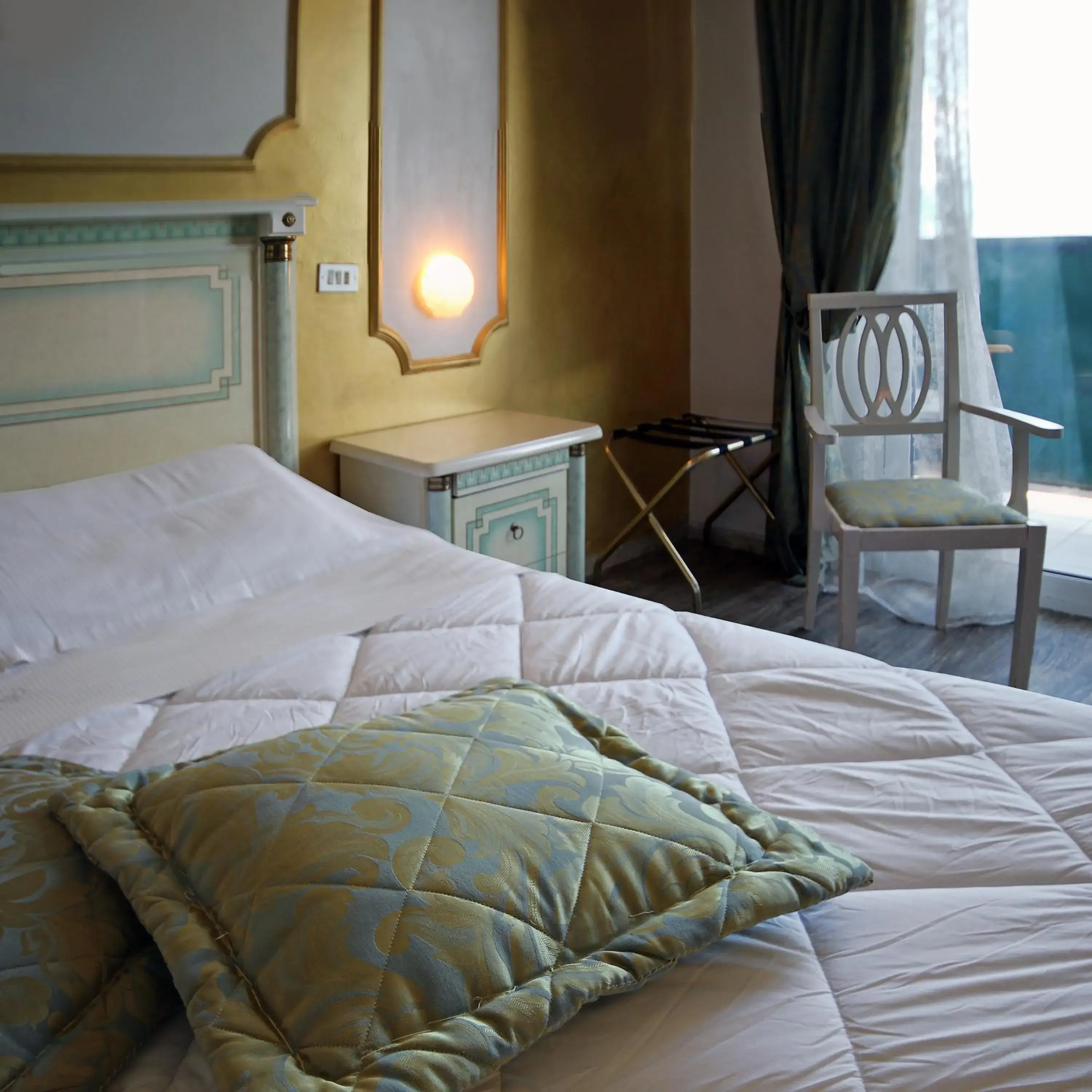 Bed in Grand Hotel Michelacci Bed in Grand Hotel Michelacci