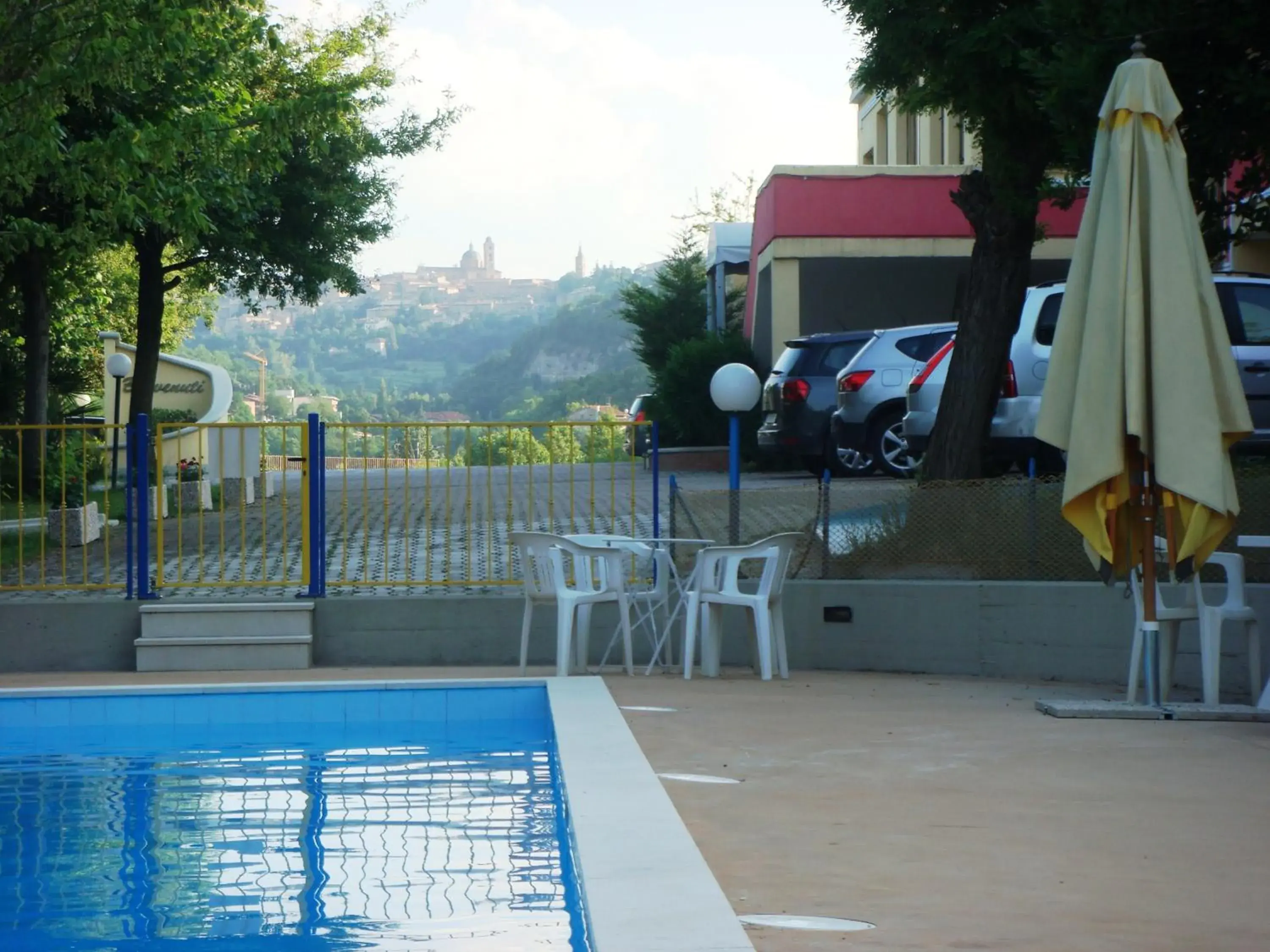 City view in Hotel La Meridiana City view in Hotel La Meridiana