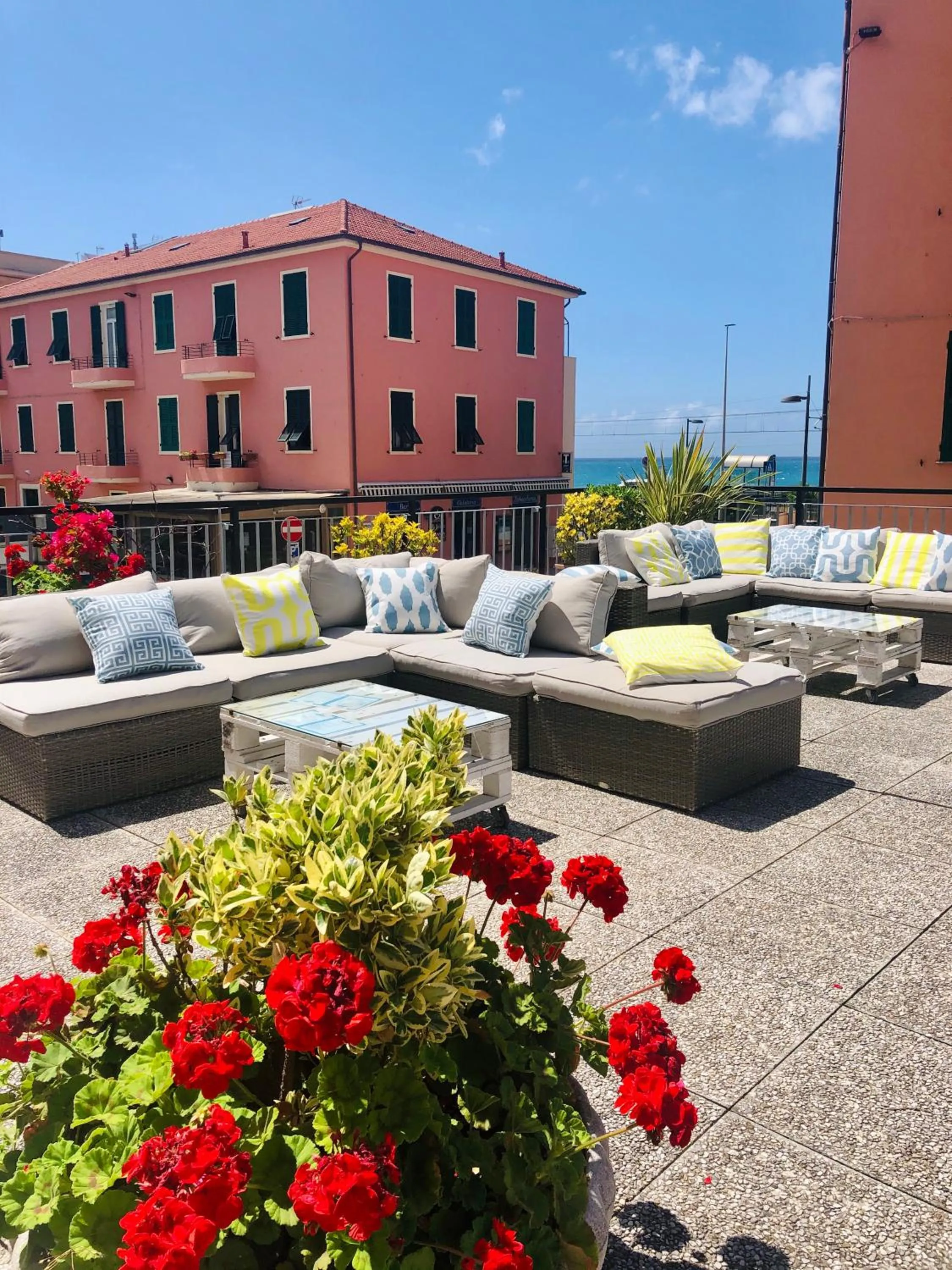 Balcony/Terrace in Hotel Doria
