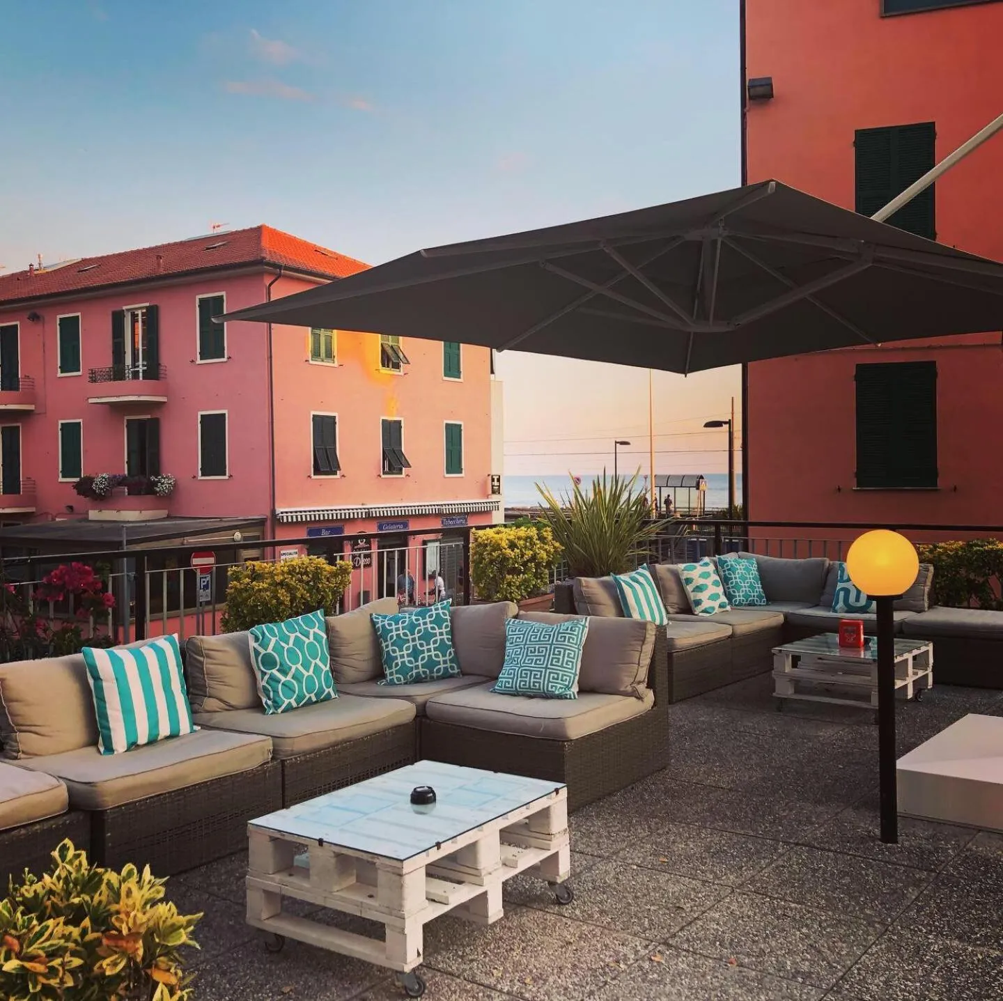 Balcony/Terrace in Hotel Doria