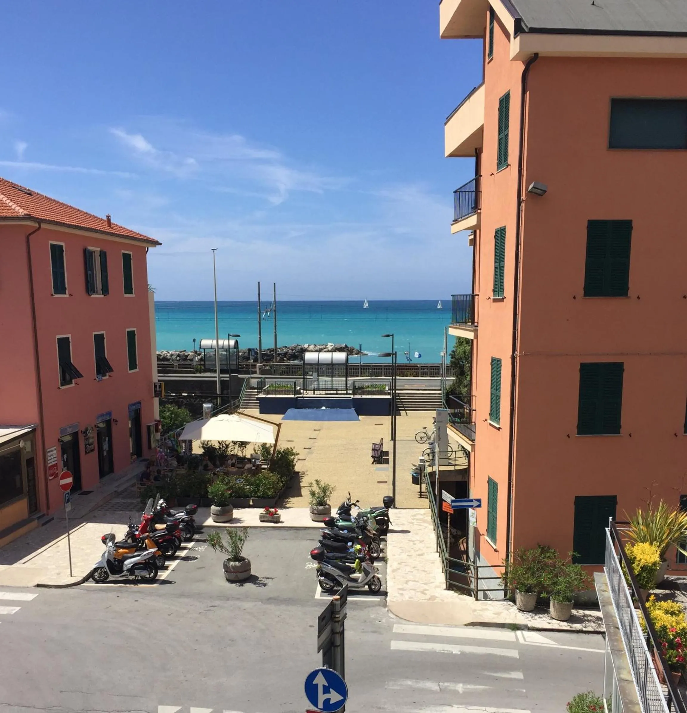 Balcony/Terrace in Hotel Doria