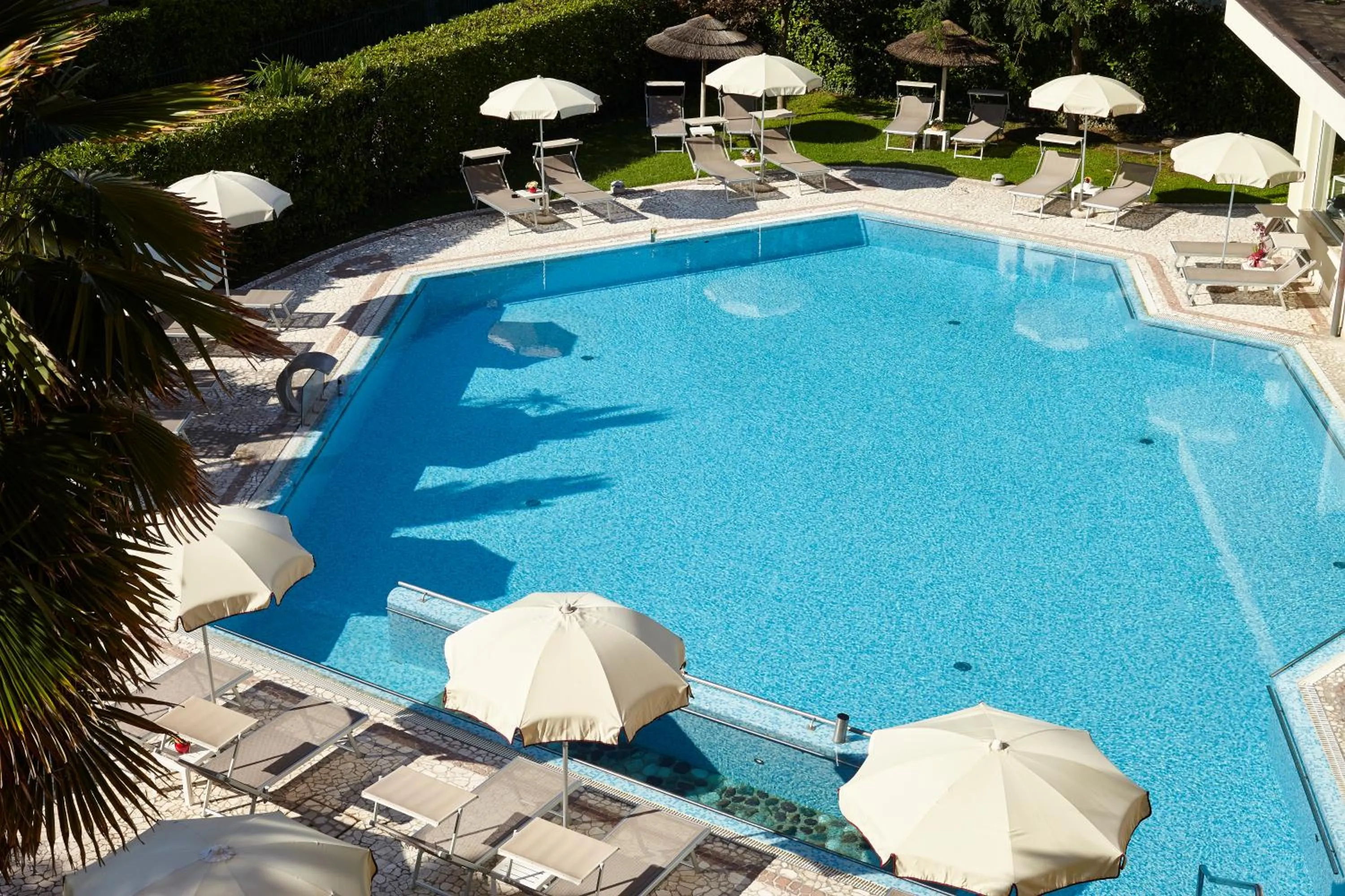 Pool view in Hotel Aqua