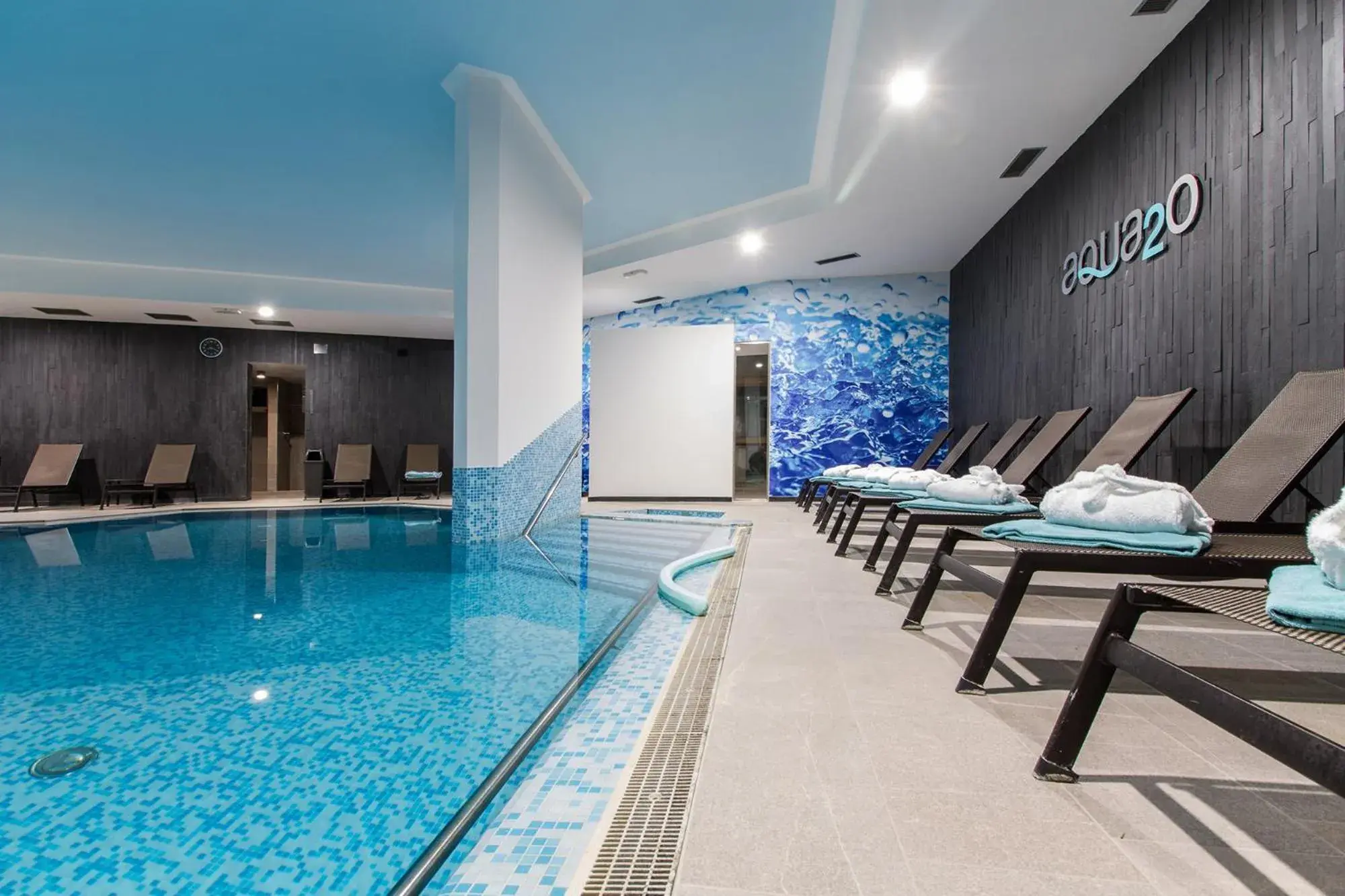 Swimming pool in Hotel Aqua Swimming pool in Hotel Aqua