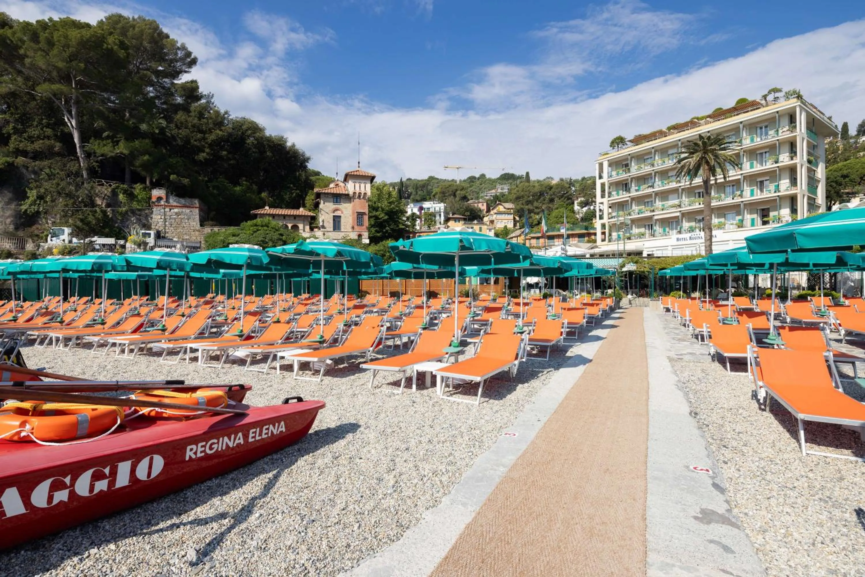 Beach in Best Western Regina Elena