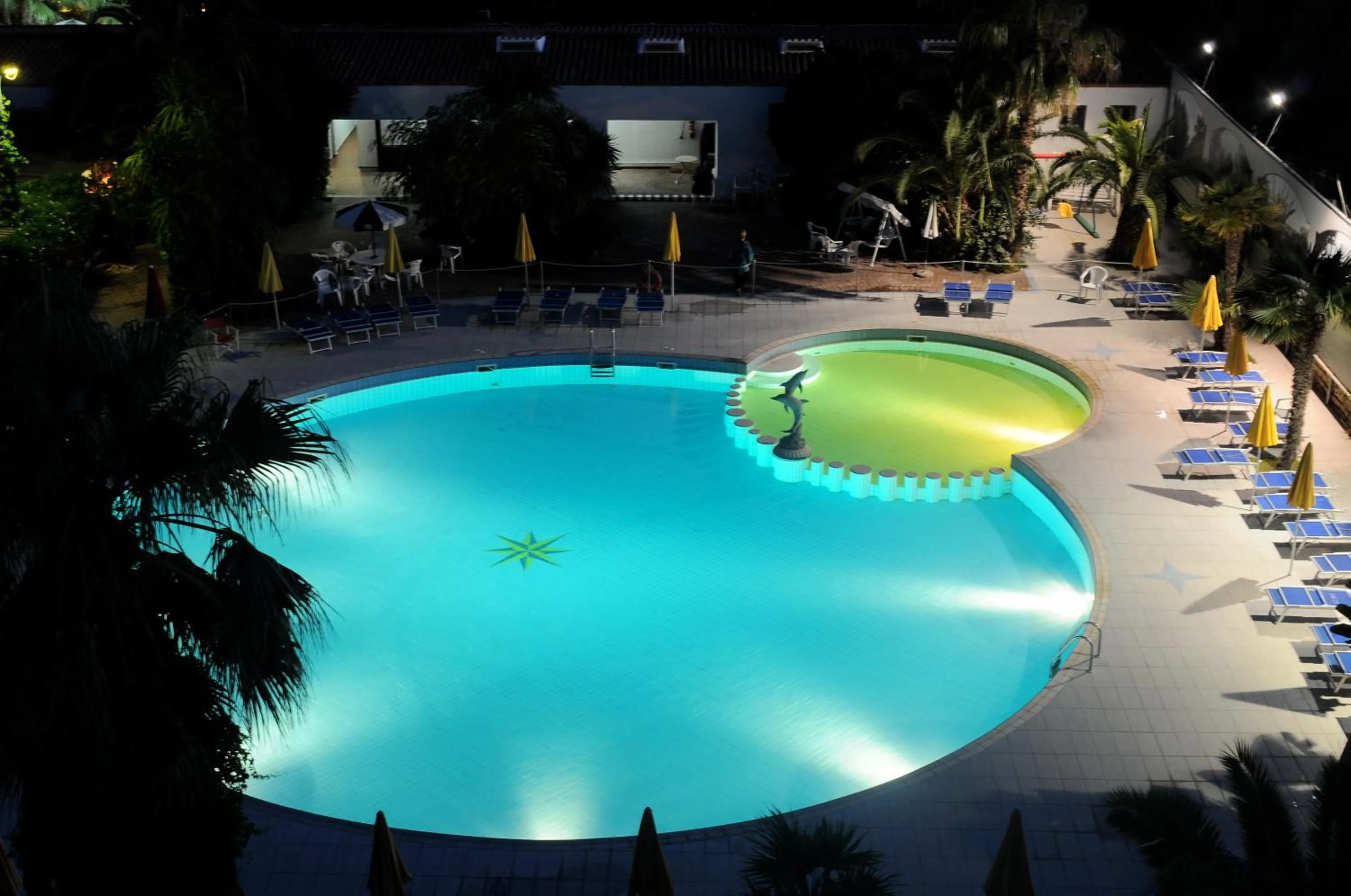 Pool view in Marina Club Hotel
