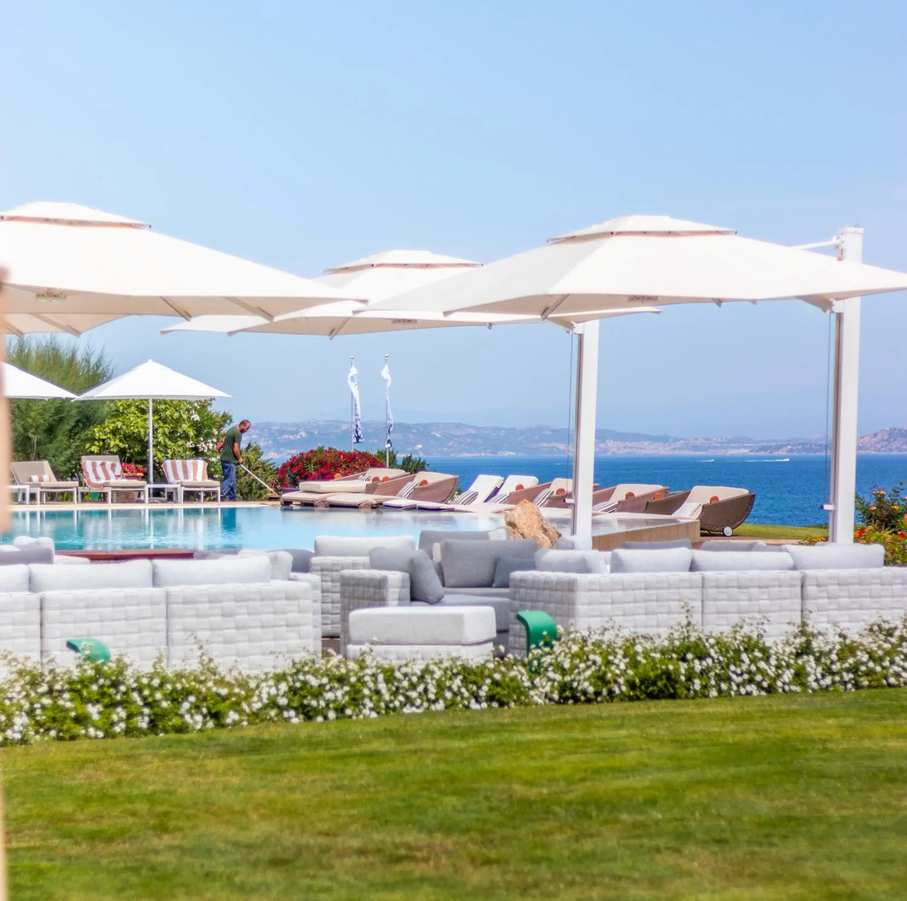 Swimming pool in L'Ea Bianca Luxury Resort Swimming pool in L'Ea Bianca Luxury Resort