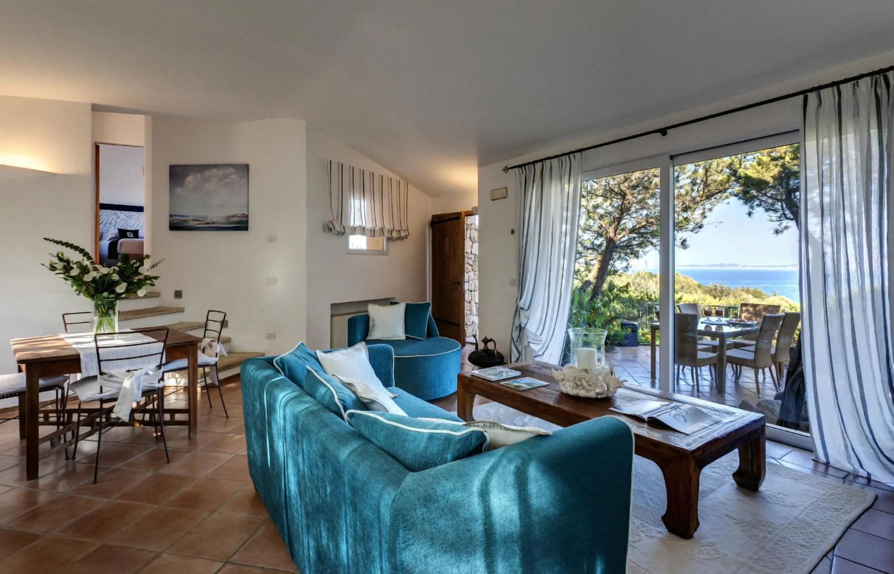 Living room in L'Ea Bianca Luxury Resort