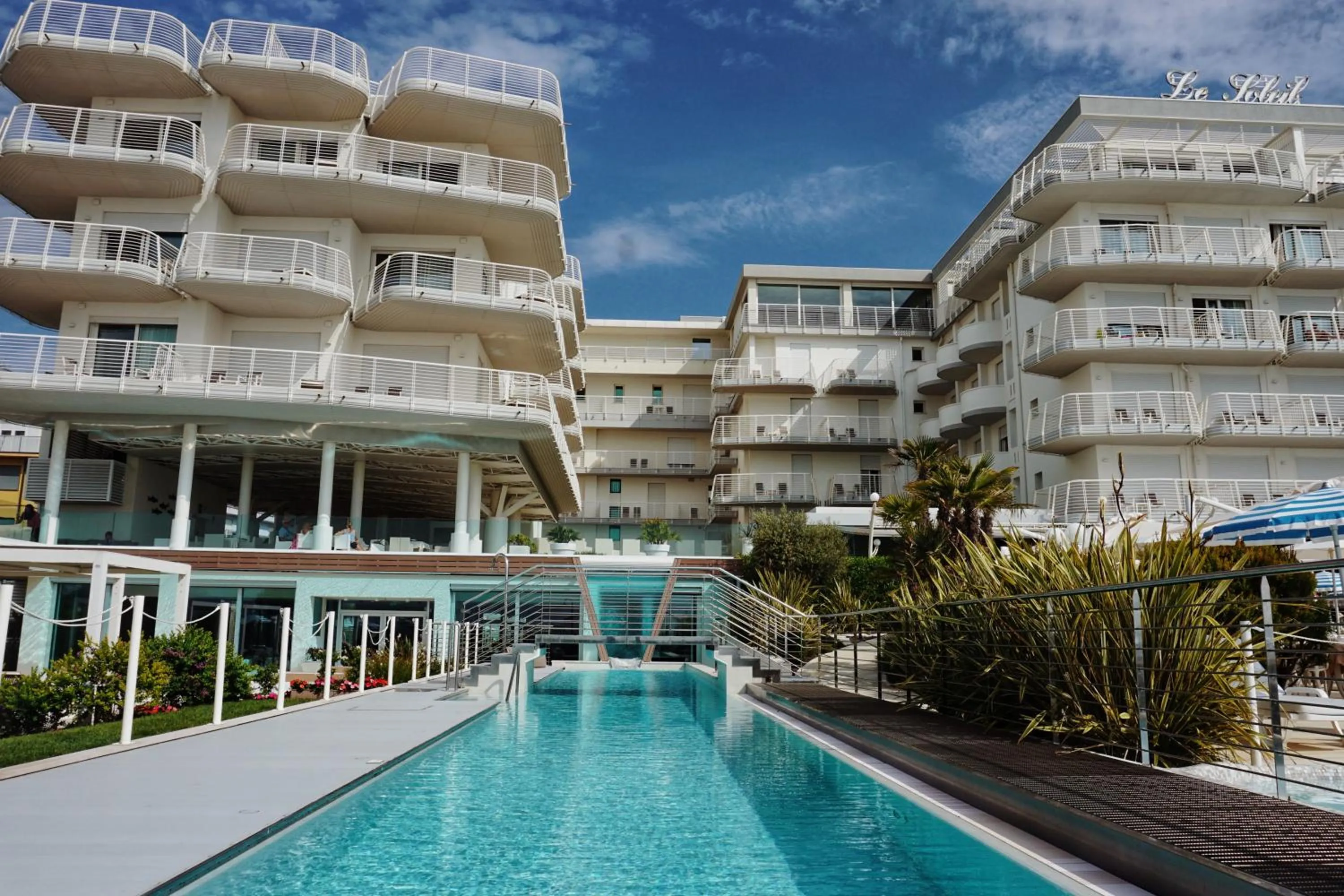 Property building in Hotel Le Soleil