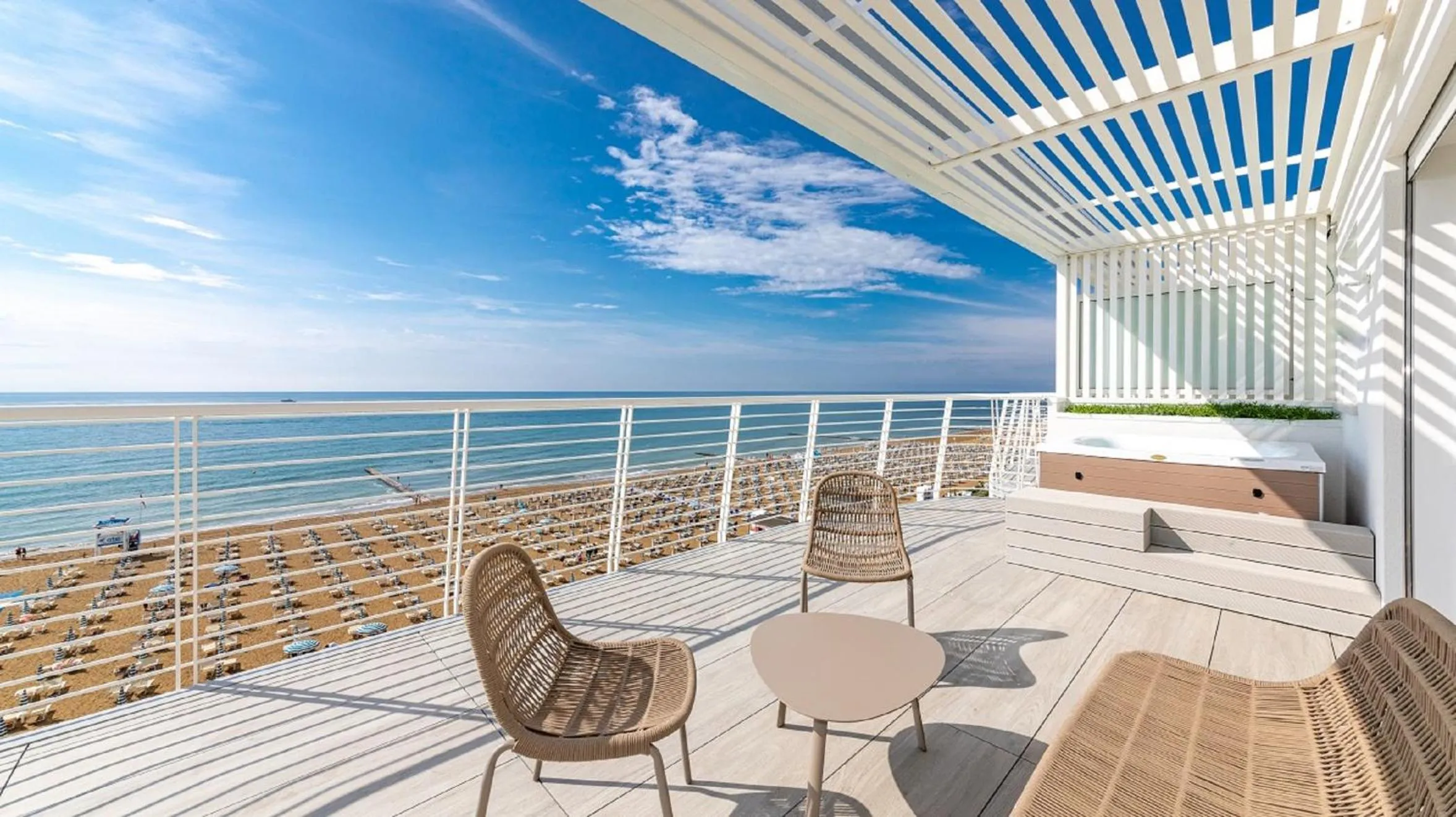Balcony/Terrace in Hotel Le Soleil