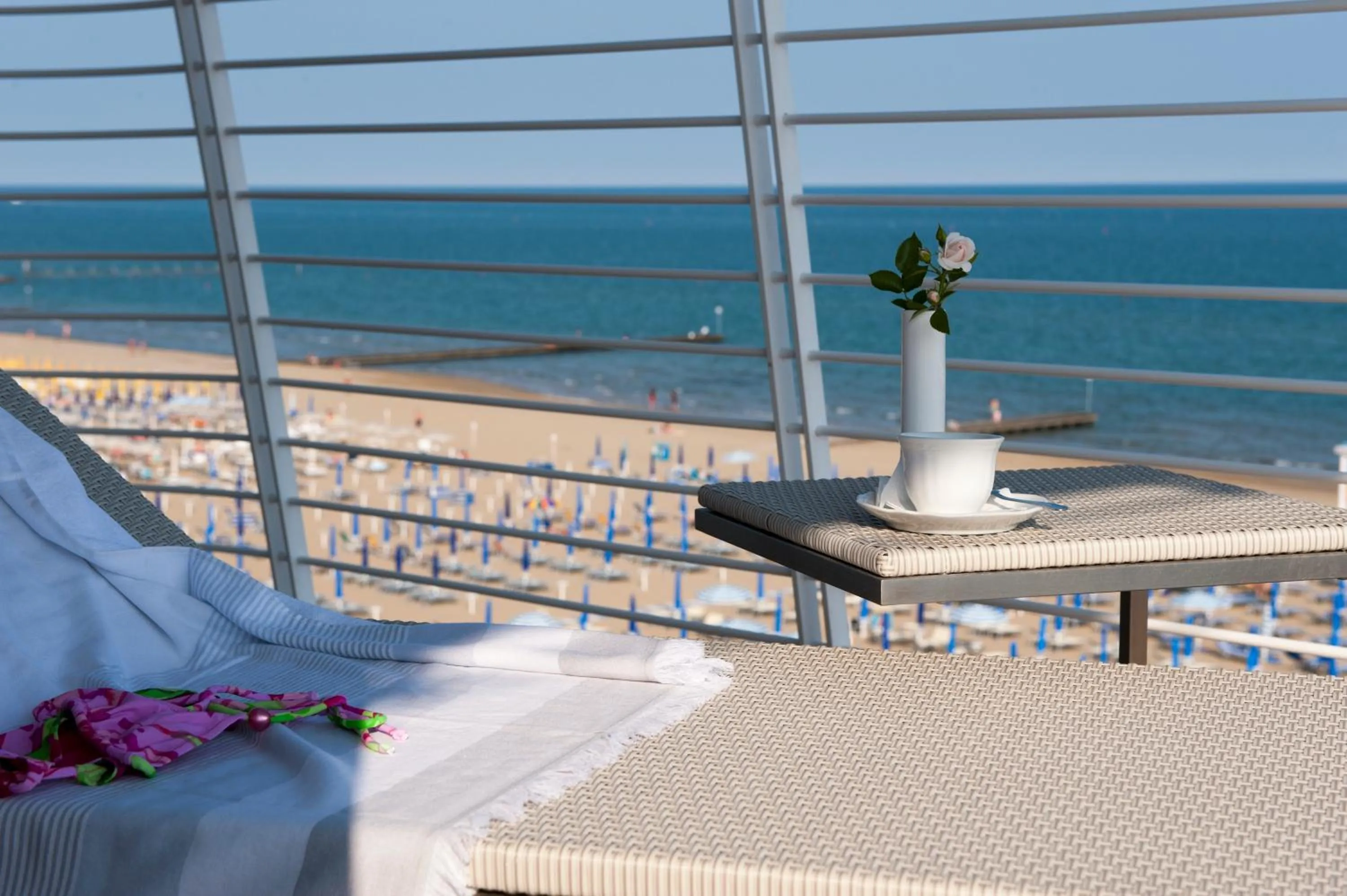 Balcony/Terrace in Hotel Le Soleil