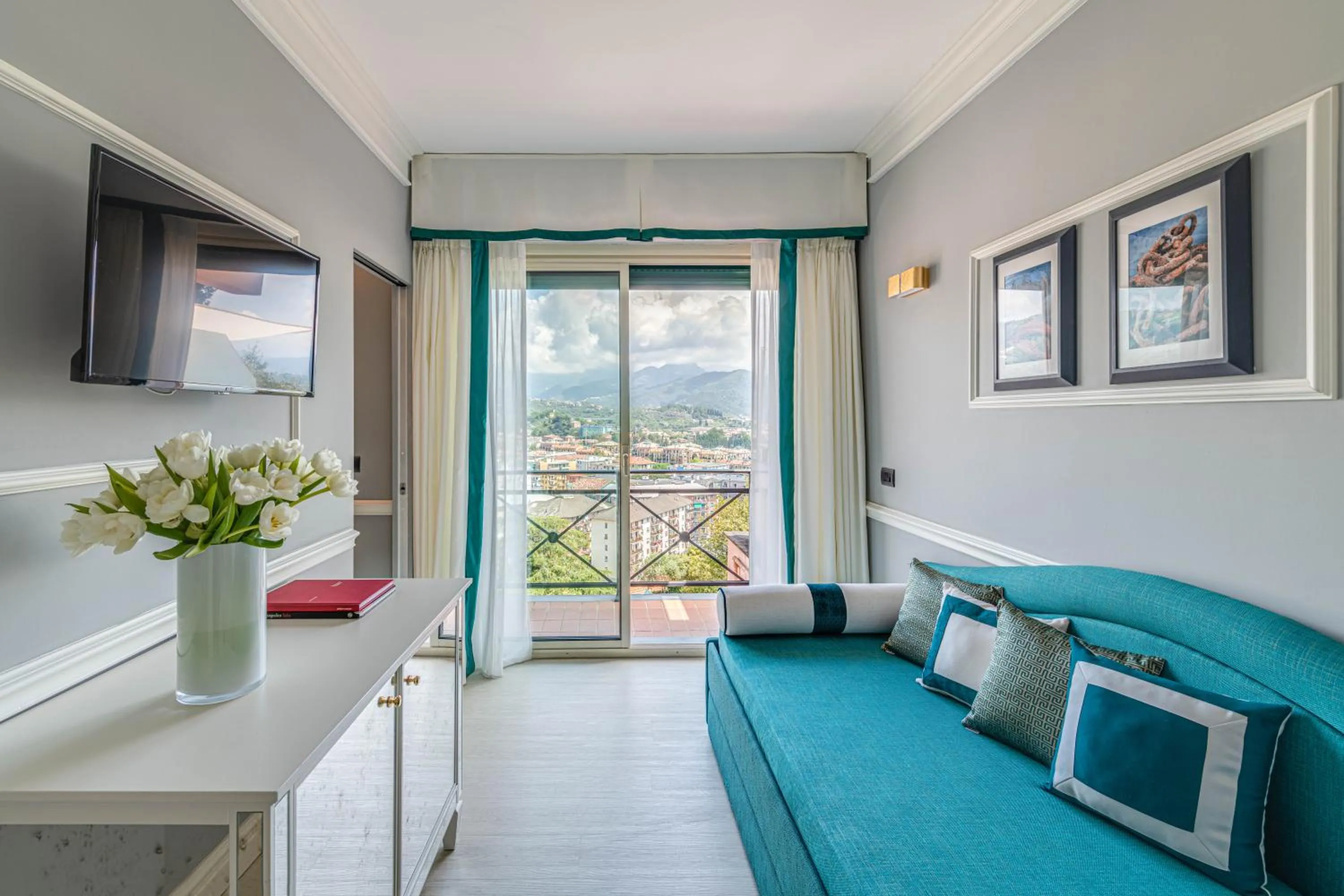 Living room in Hotel Vis à Vis