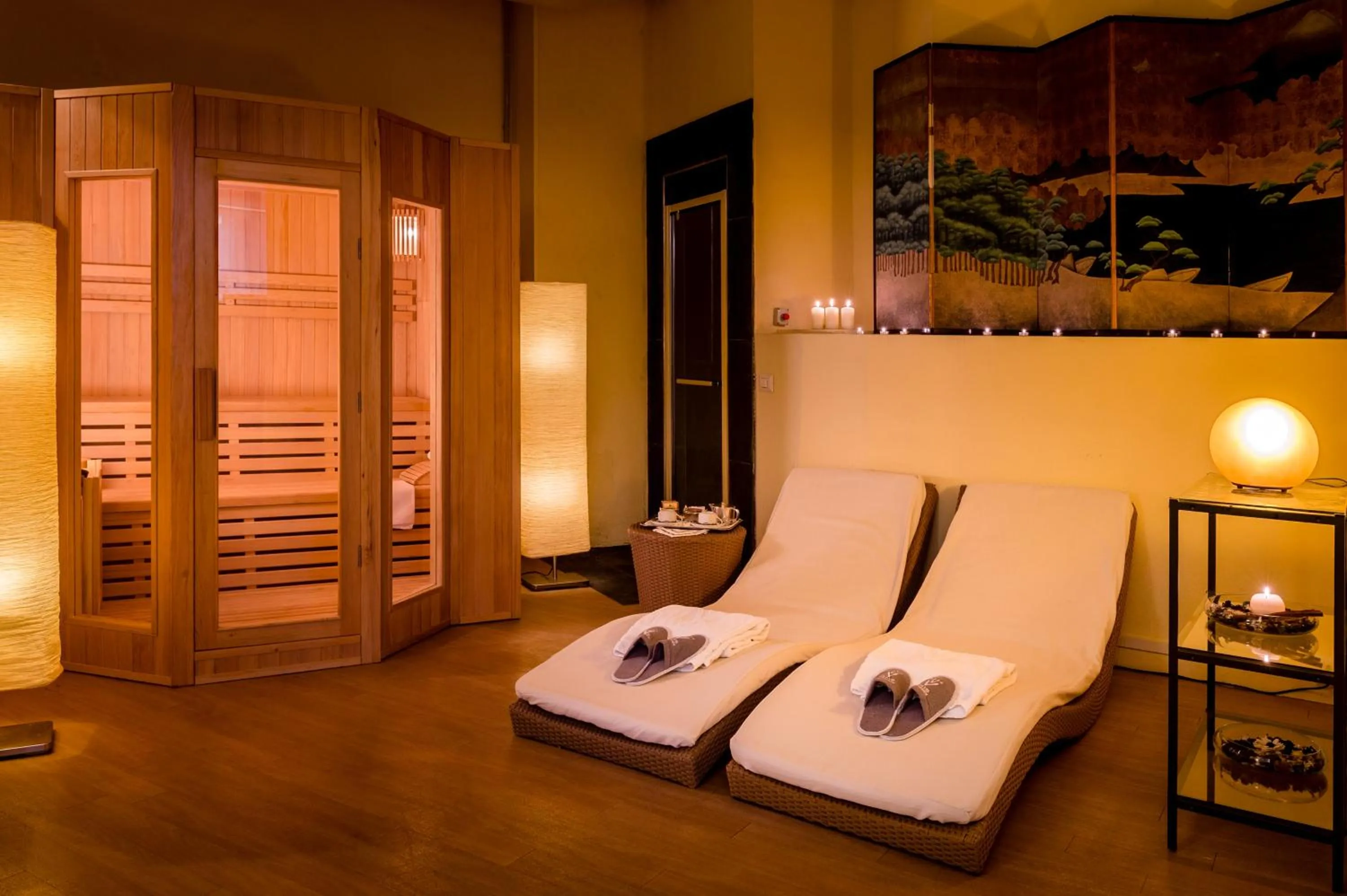 Spa and wellness centre/facilities in Hotel Vis à Vis
