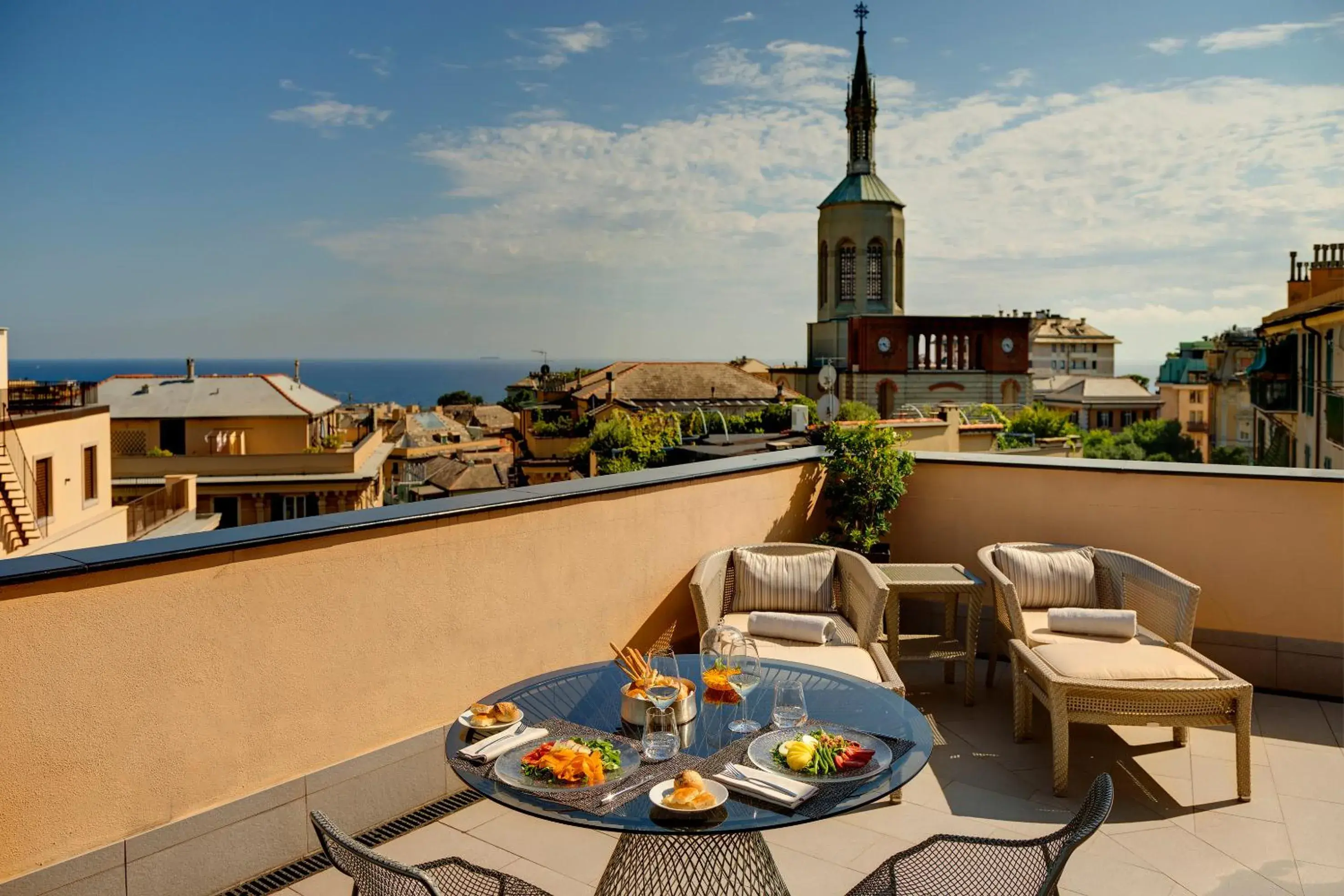 Sea view in Meliá Genova Sea view in Meliá Genova