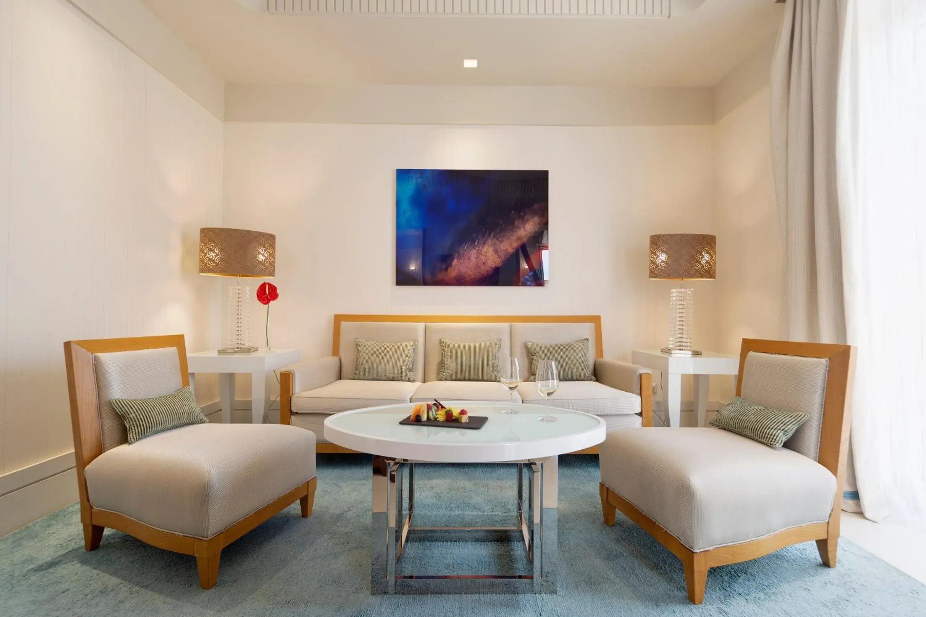 Living room in Meliá Genova Living room in Meliá Genova