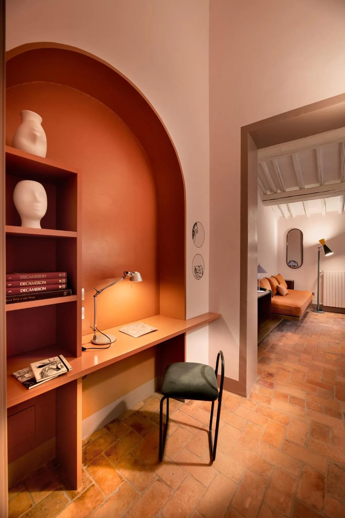 Junior Suite with Garden View in La Pensione di Vignamaggio