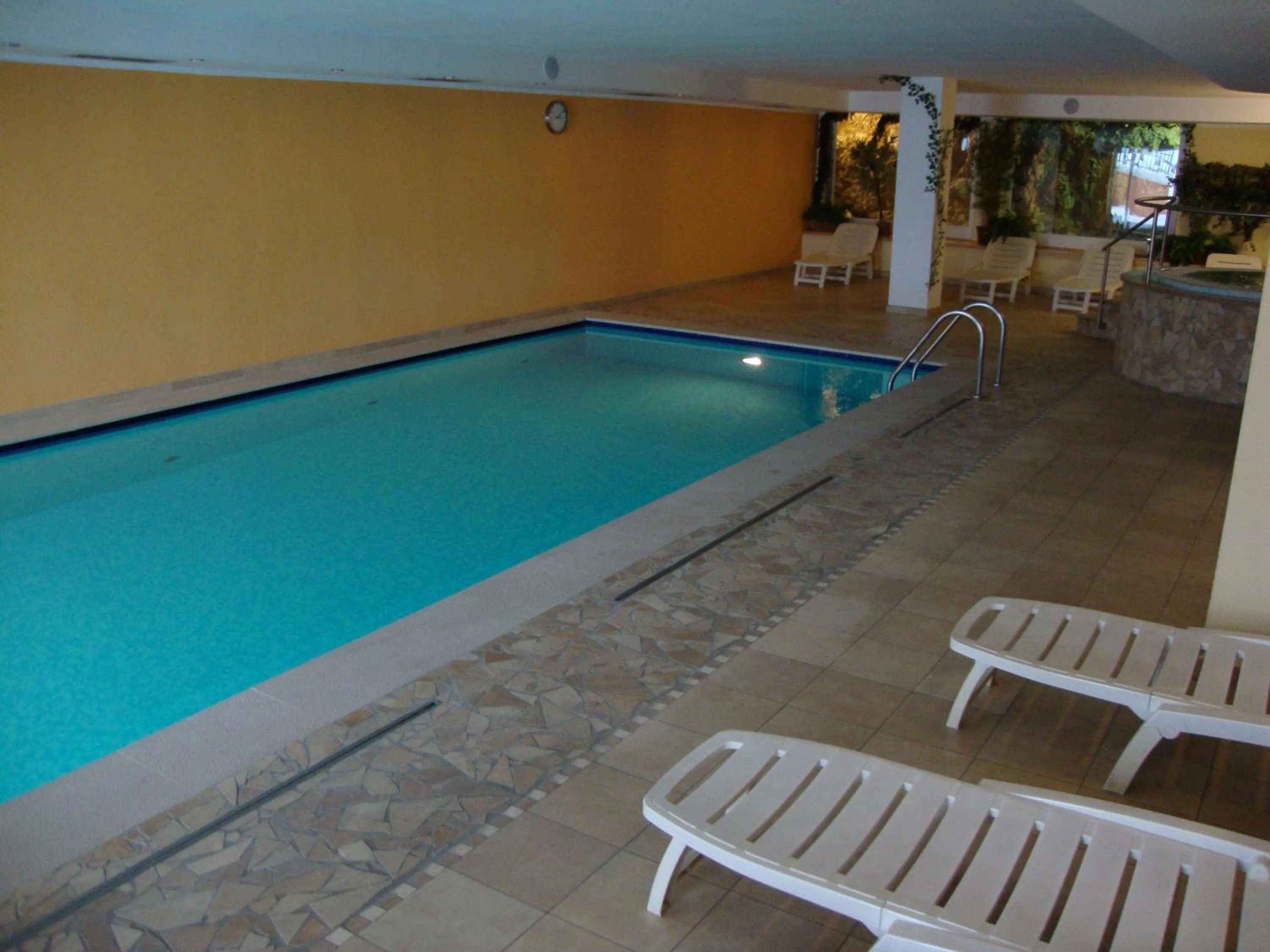 Pool view in Wellness e Resort Stella Delle Alpi