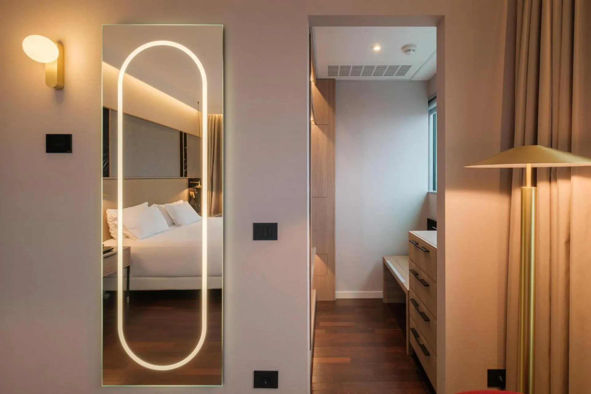 Bed in Savhotel Mantegna Padova