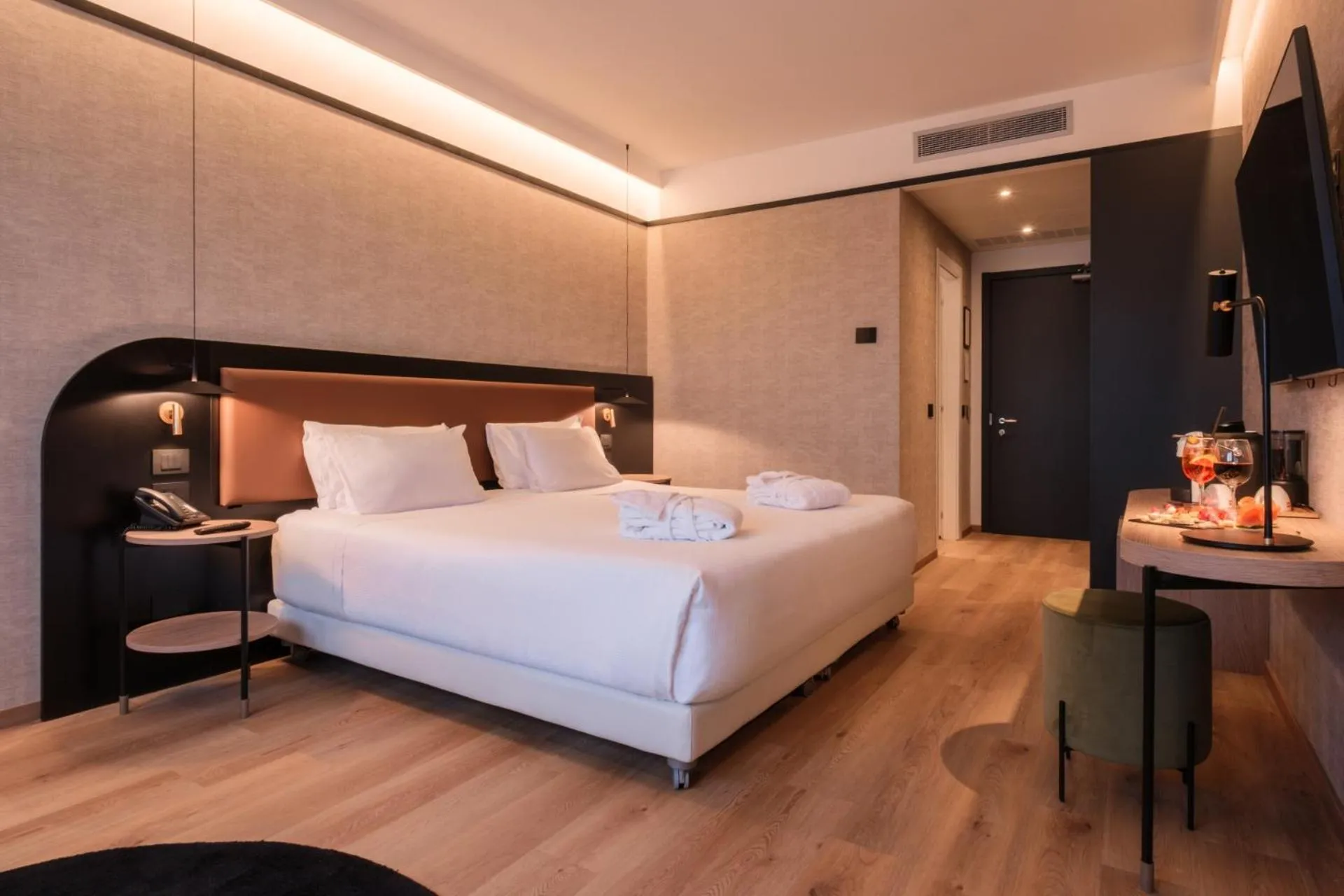 Bed in Savhotel Mantegna Padova