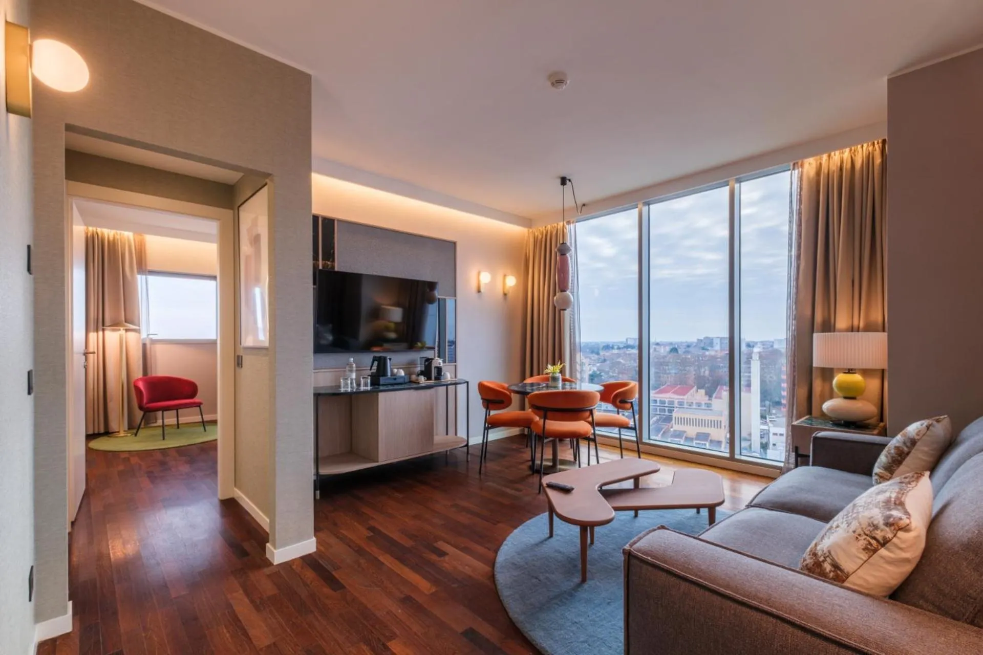 Living room in Savhotel Mantegna Padova