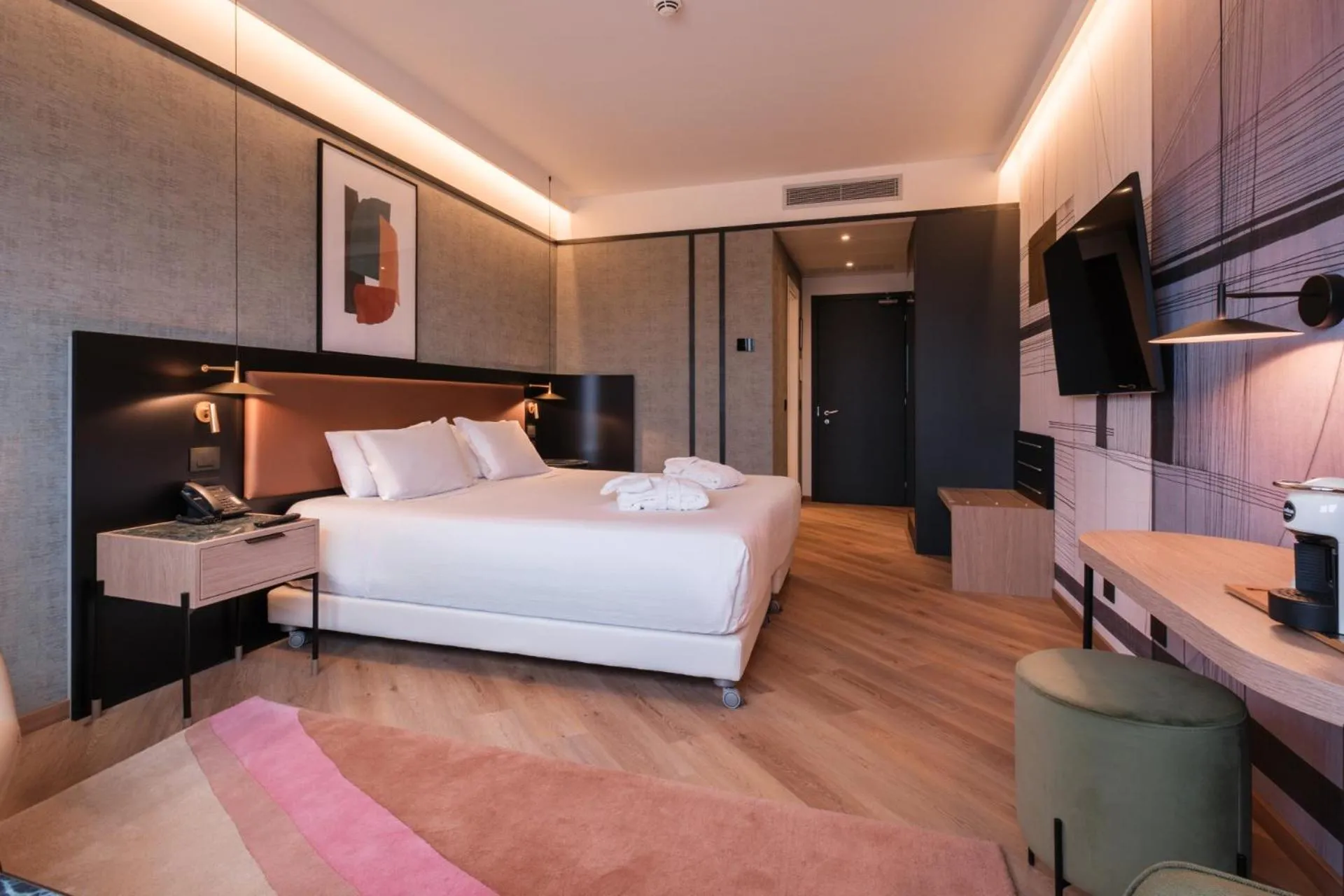 Bed in Savhotel Mantegna Padova